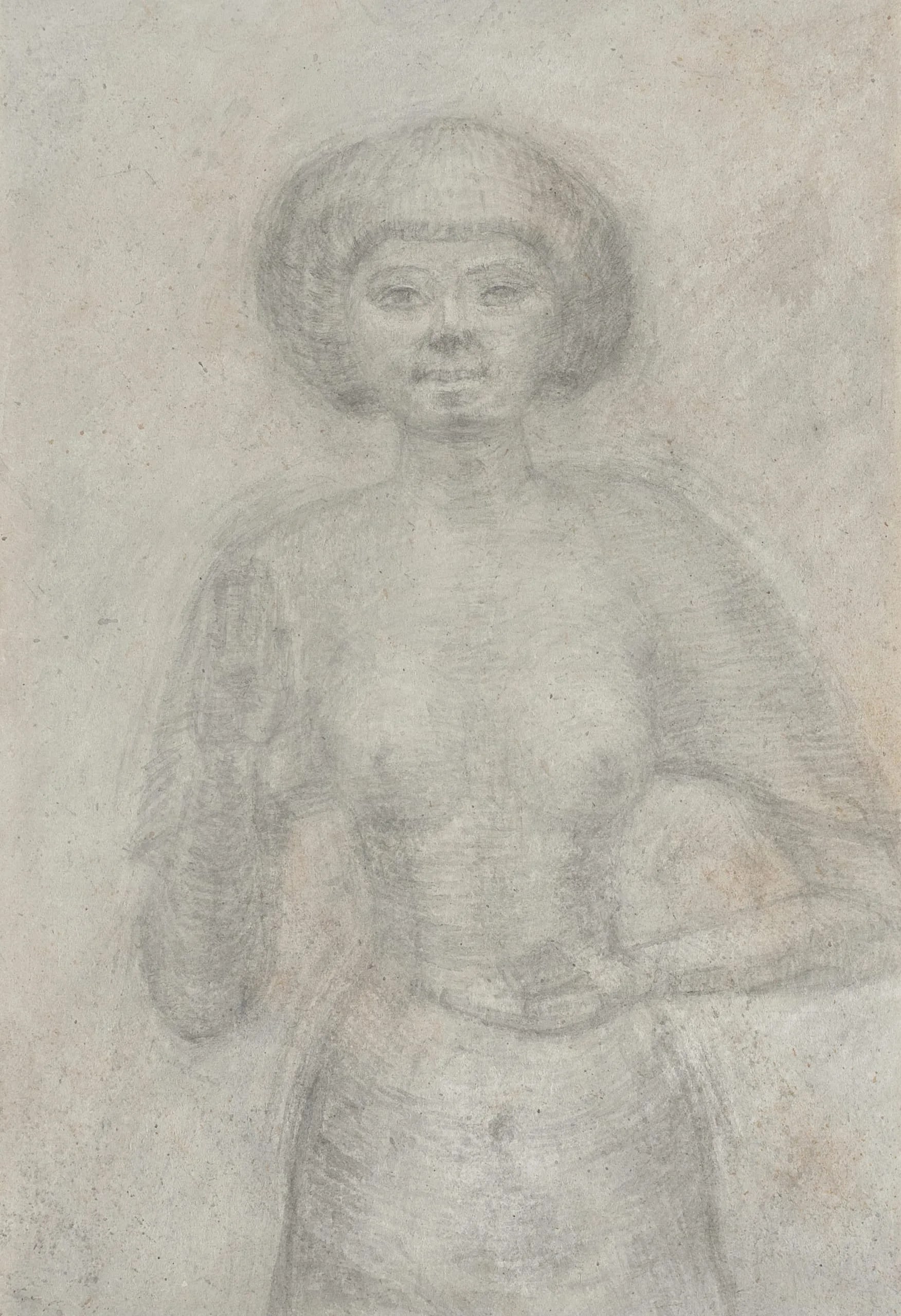 Egyptian Sculpture Drawing