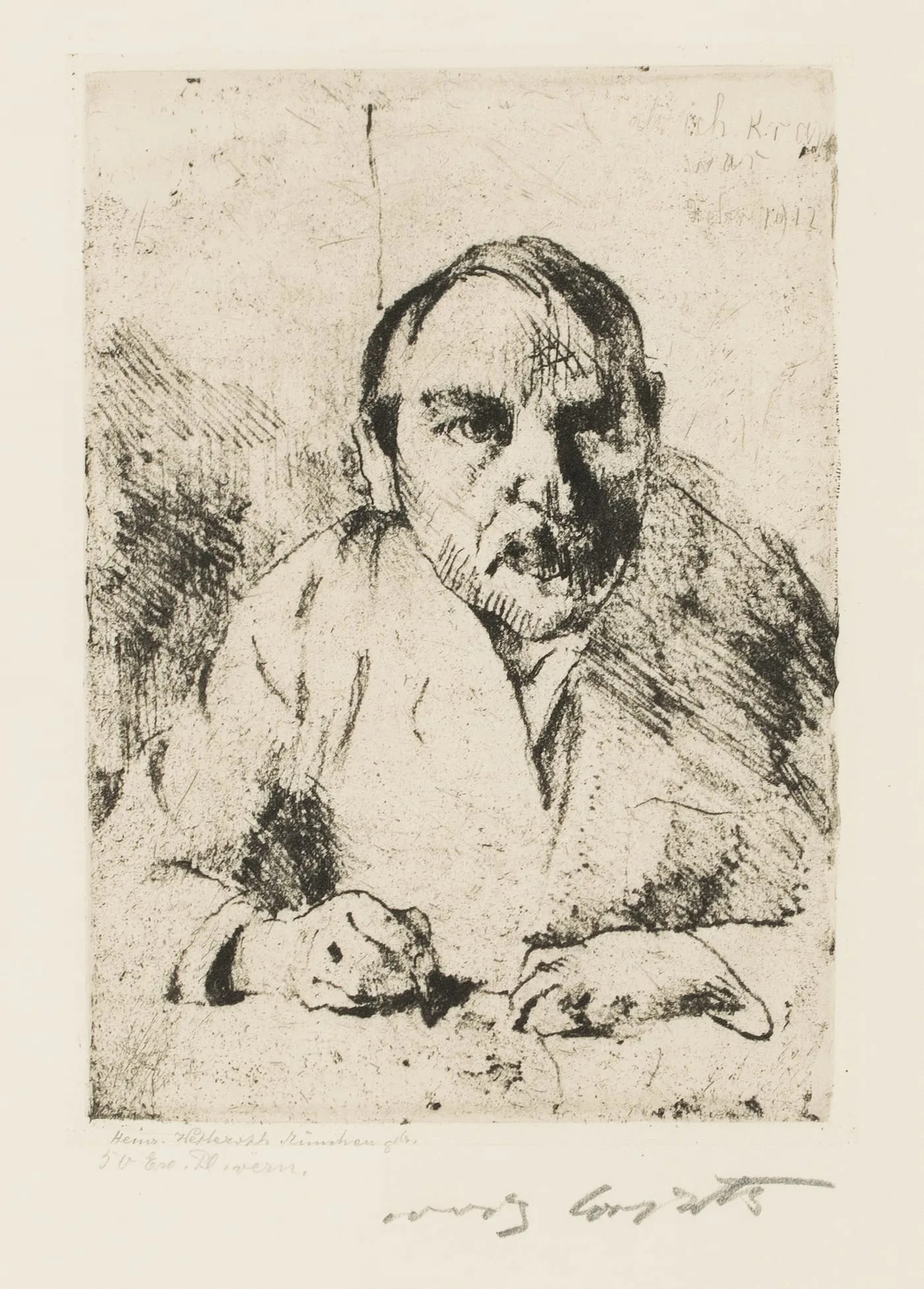 Self-Portrait, Drawing