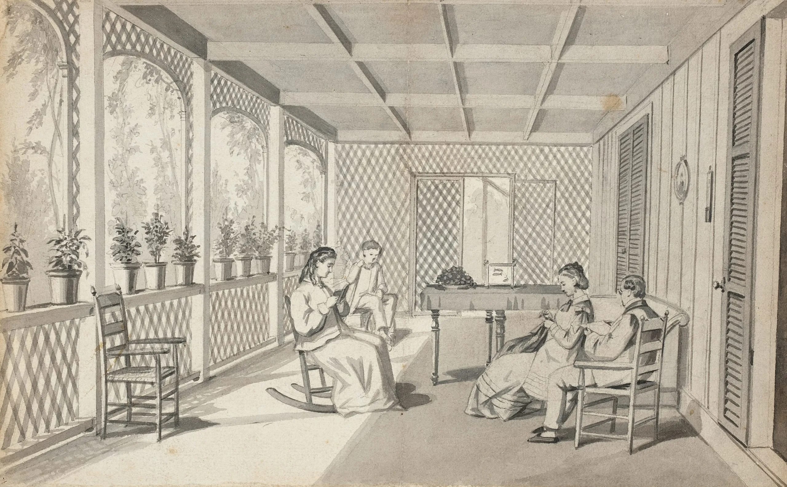 Porch Scene