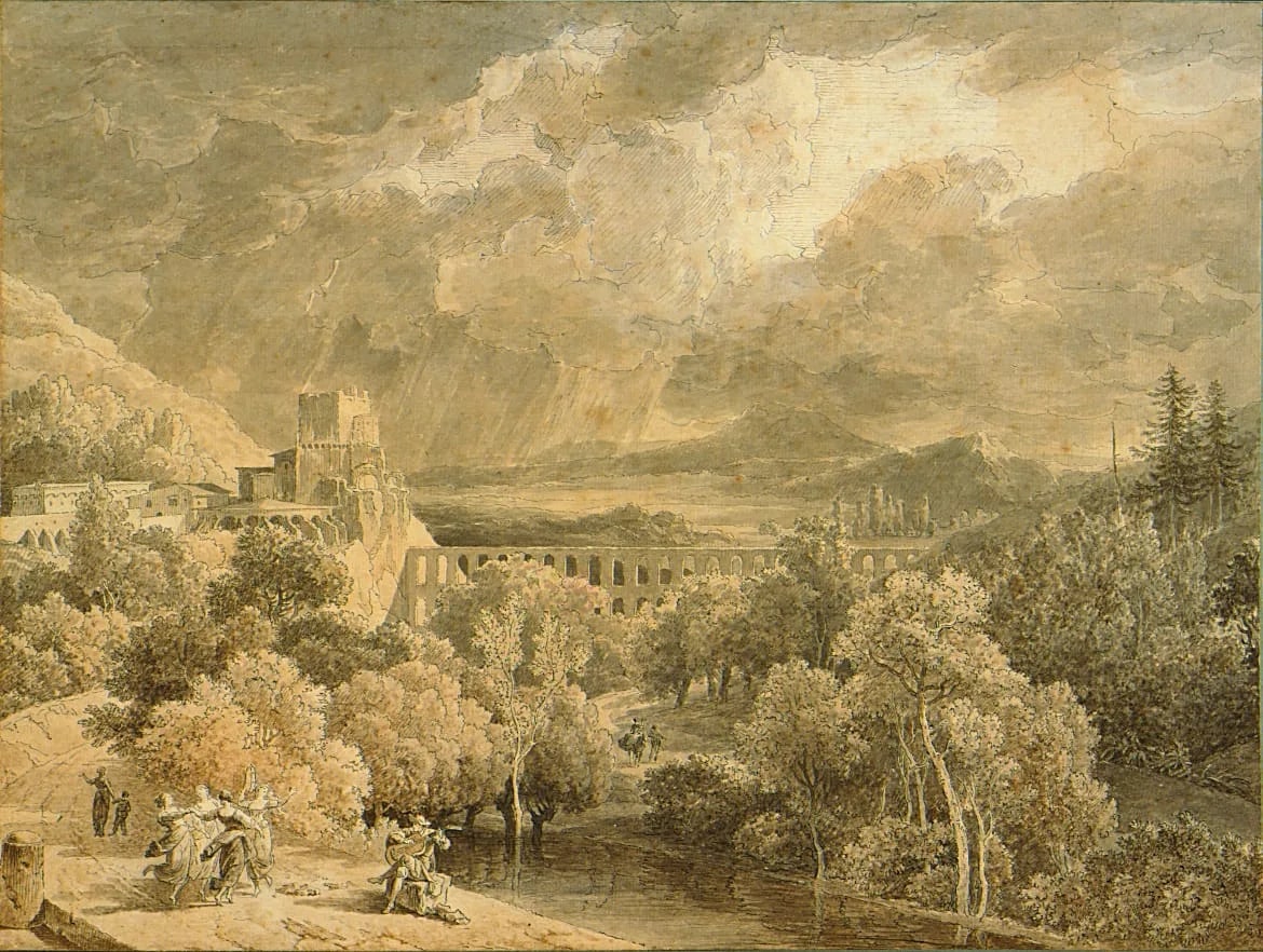 Landscape with an Aqueduct