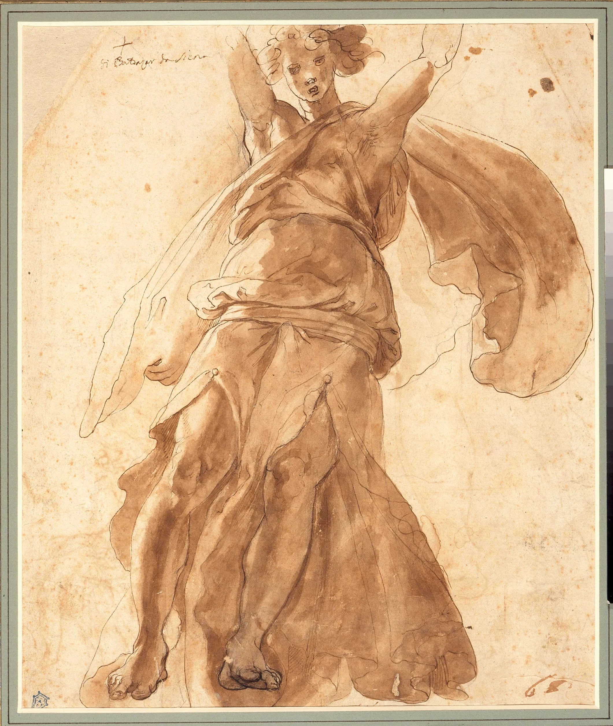 Dancing Figure (recto)