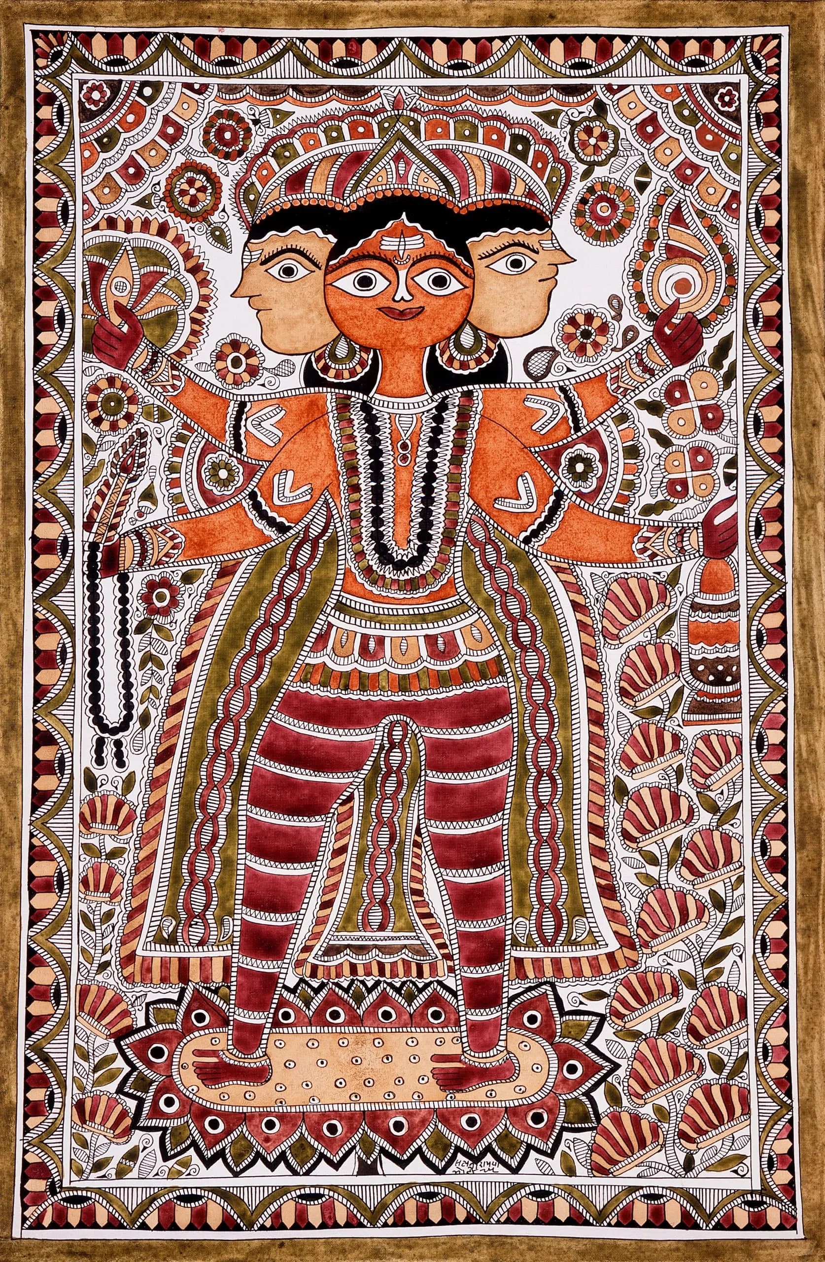 Three-Headed Vishnu