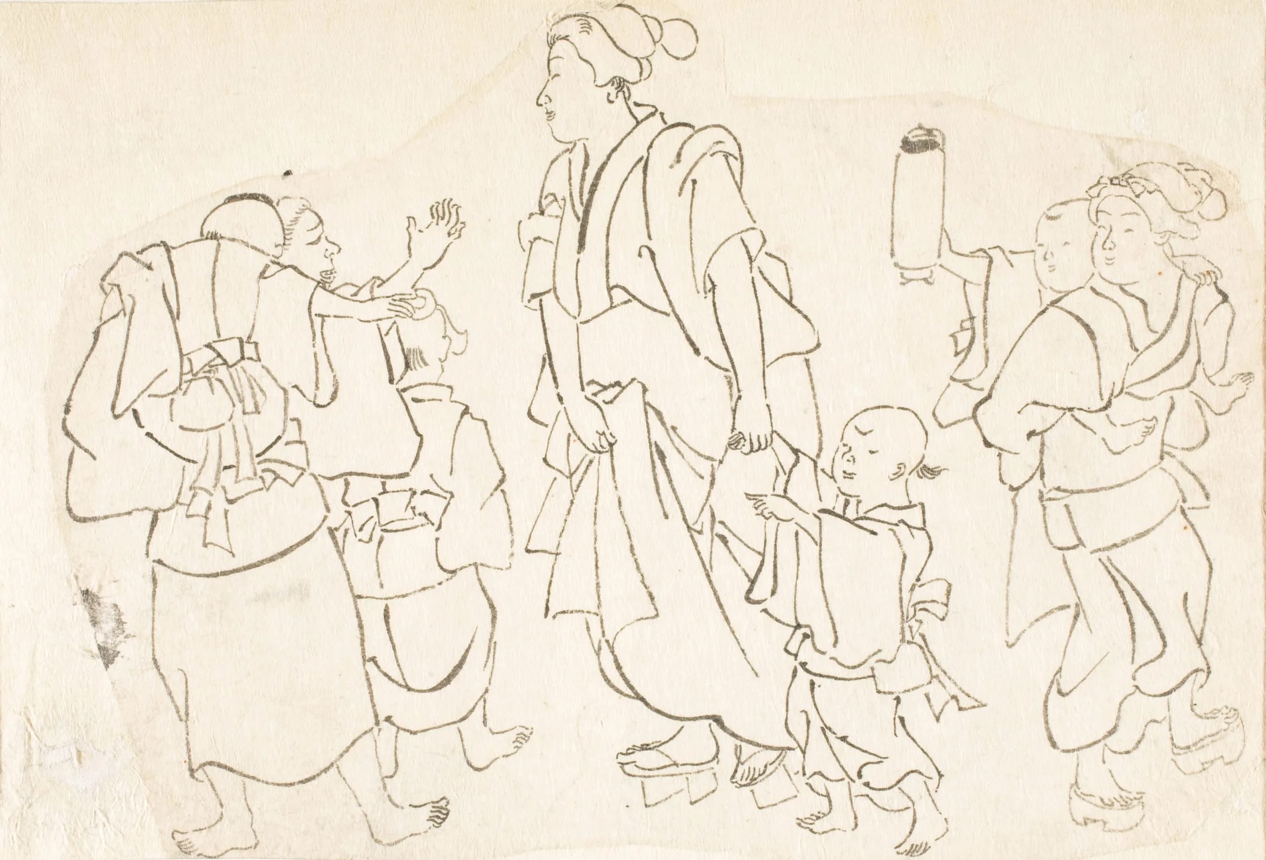 Group of women and children