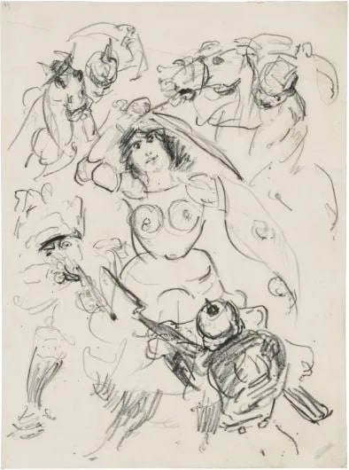 Study for The Maid of Orleans