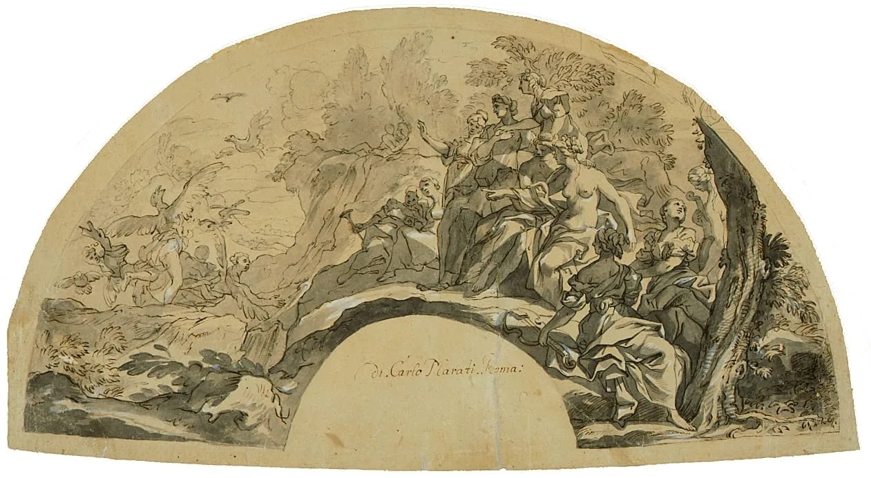The Pierides Transformed by the Muses into Magpies