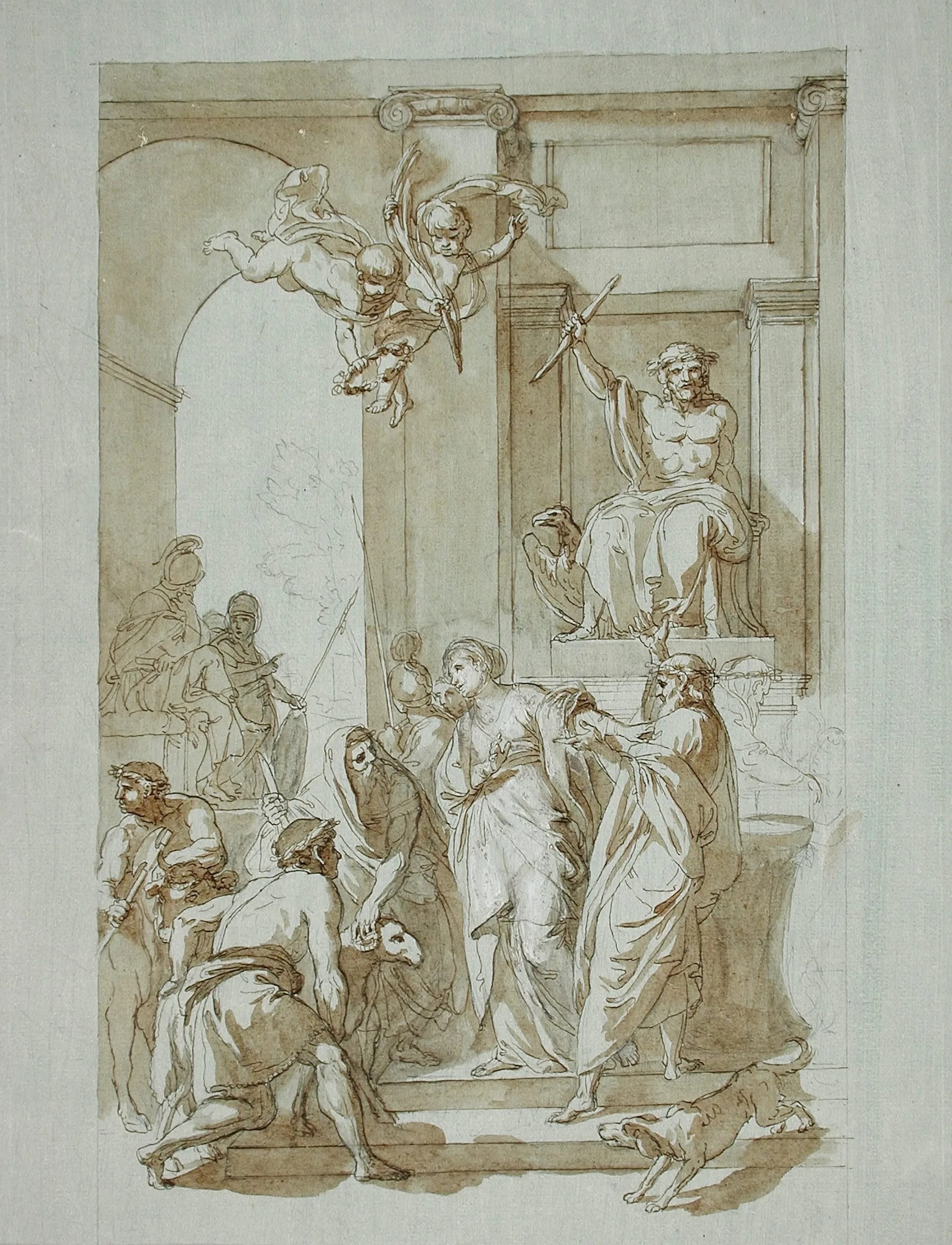 Mythological Scene