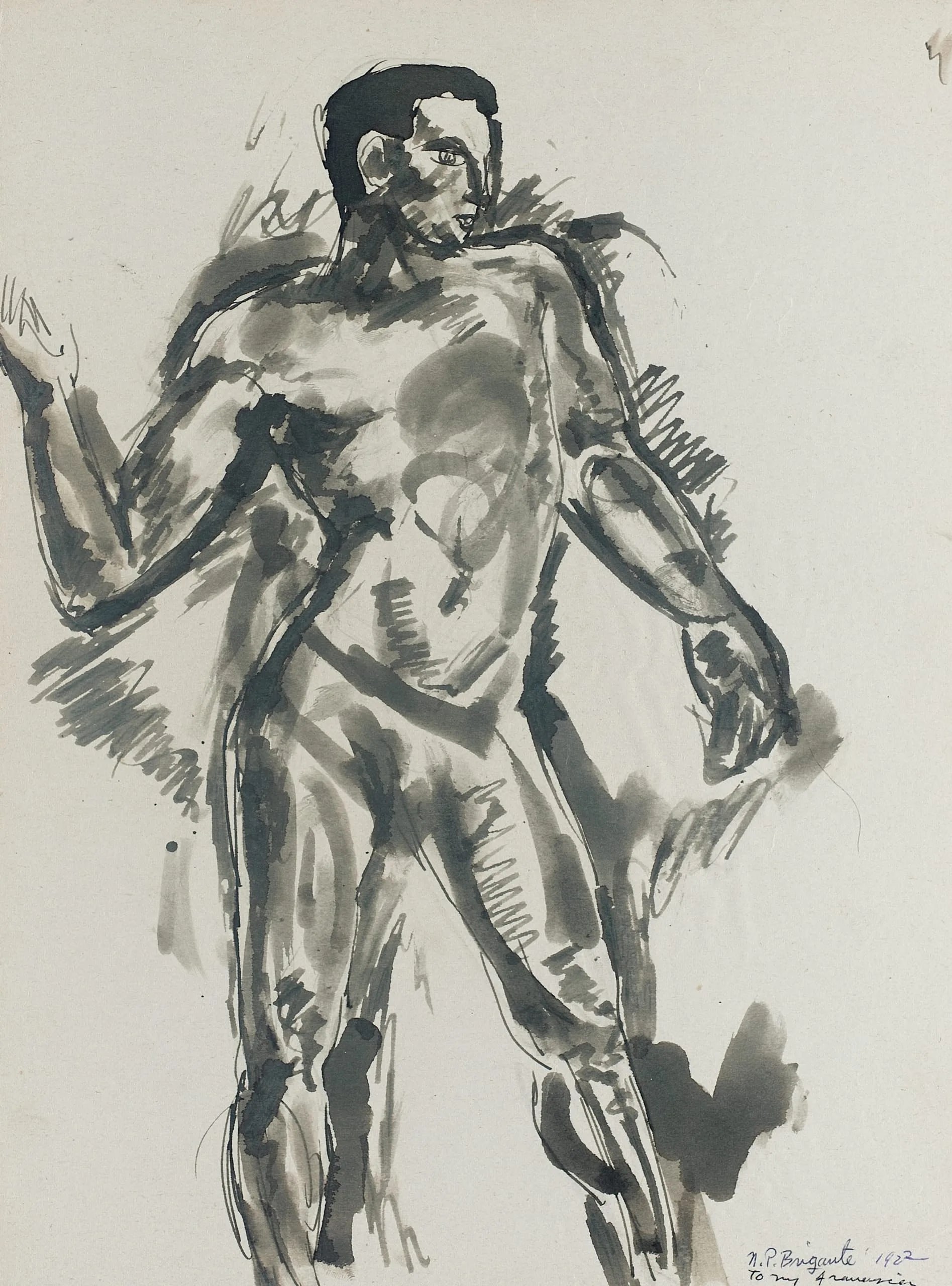 Standing Male Nude