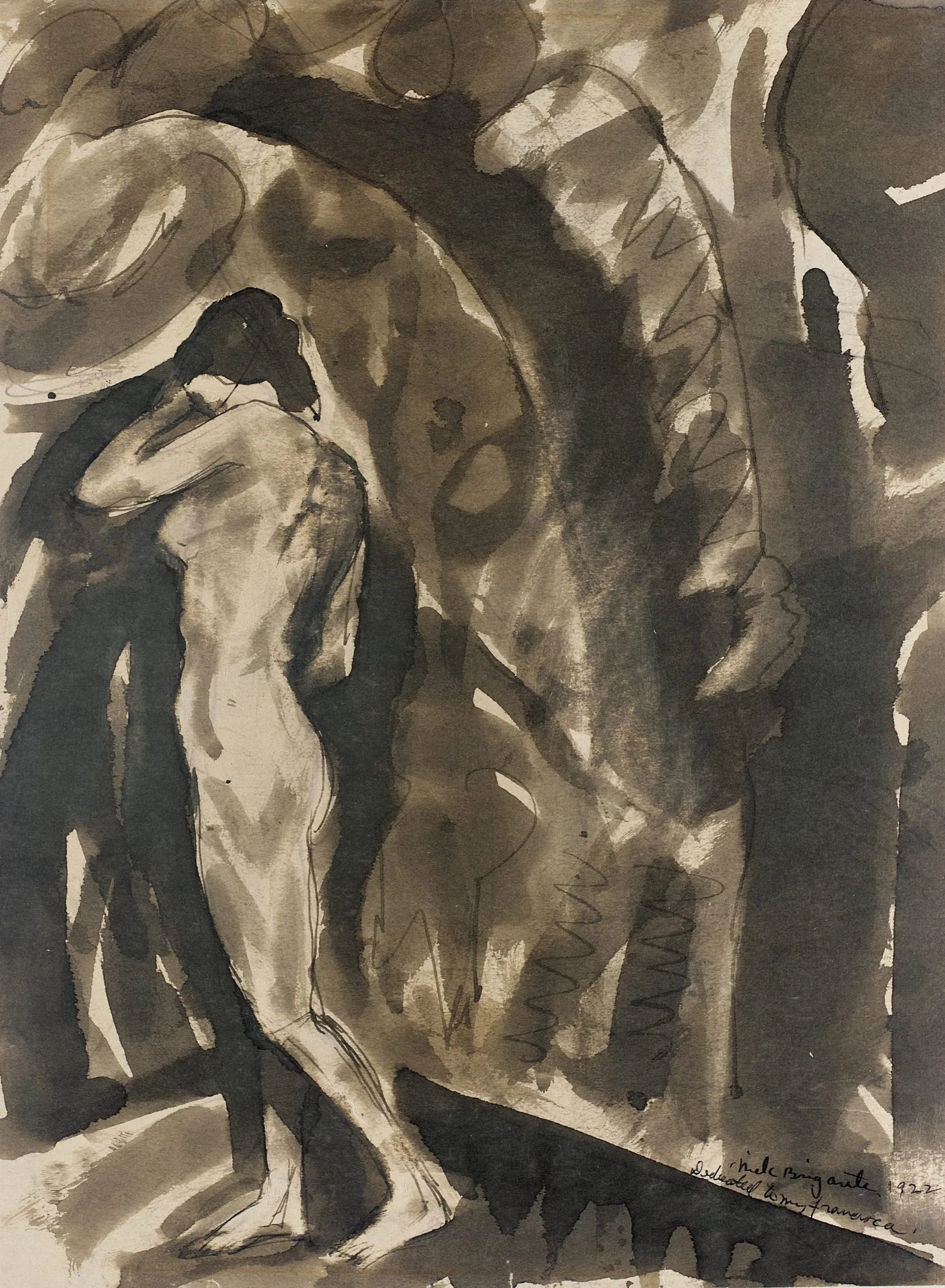 Standing Female Nude