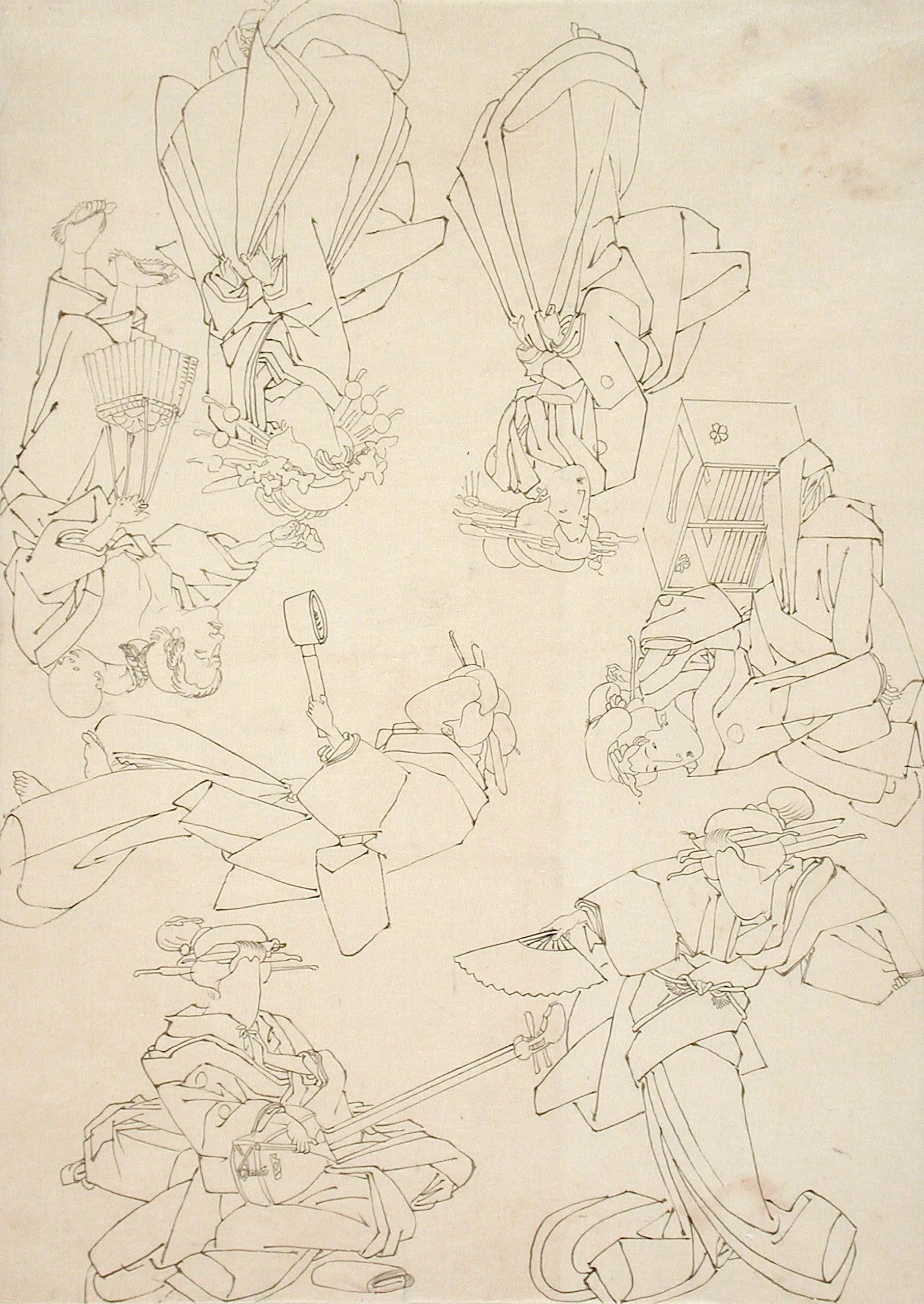 Drawings of Beauties
