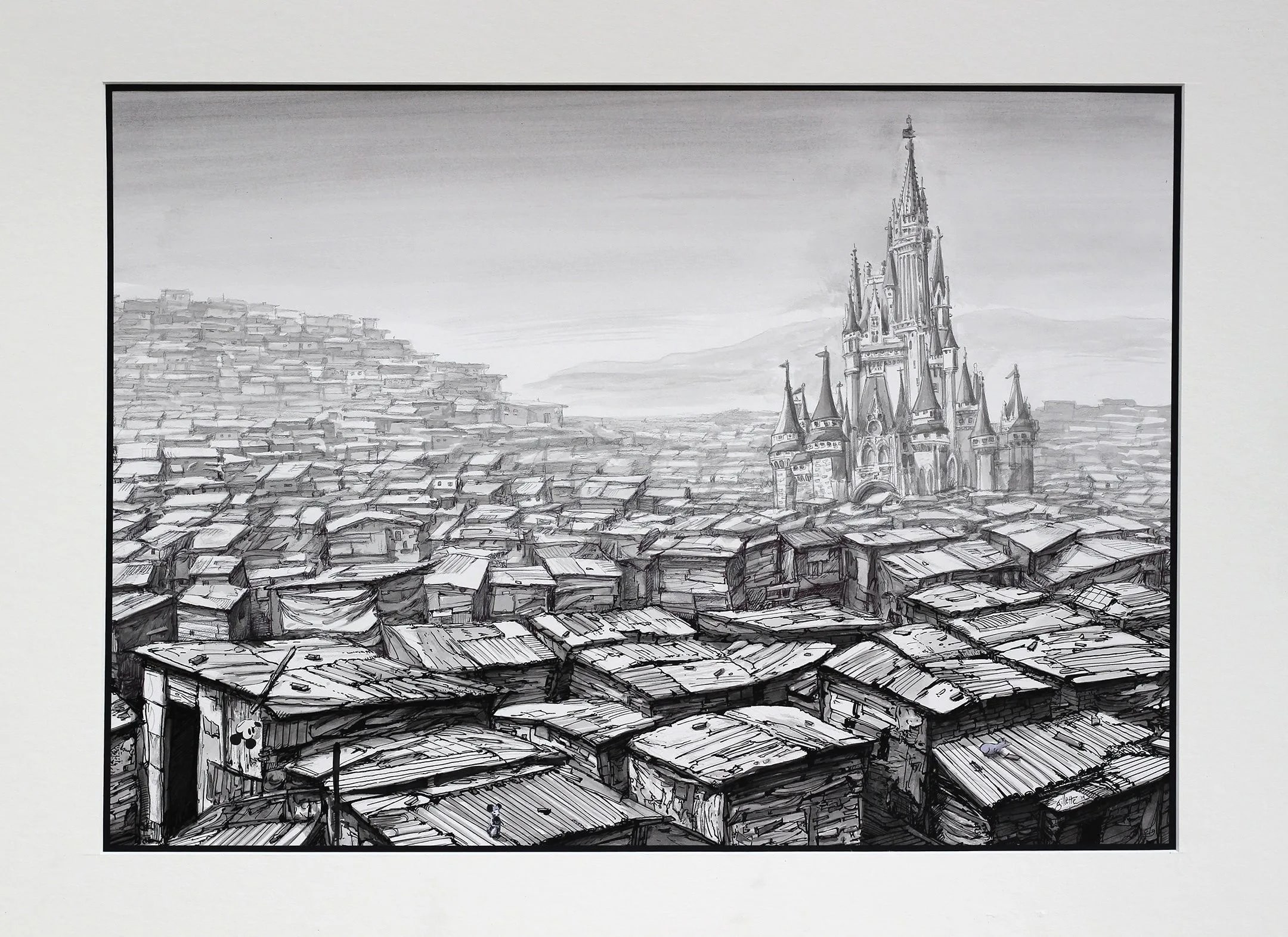 Disneyland Castle Slum