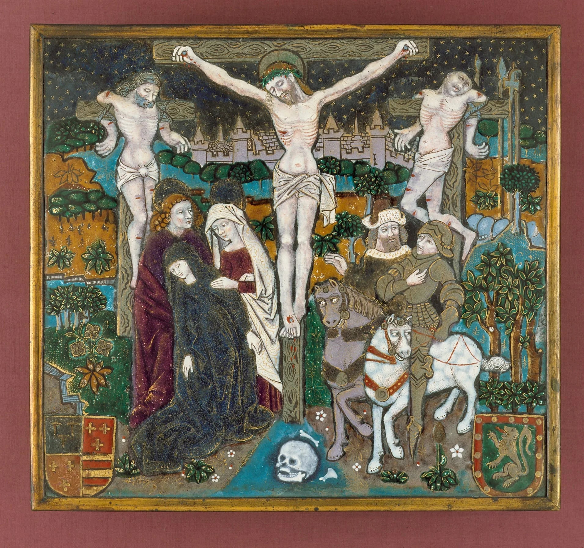 Plaque with Scene of the Crucifixion