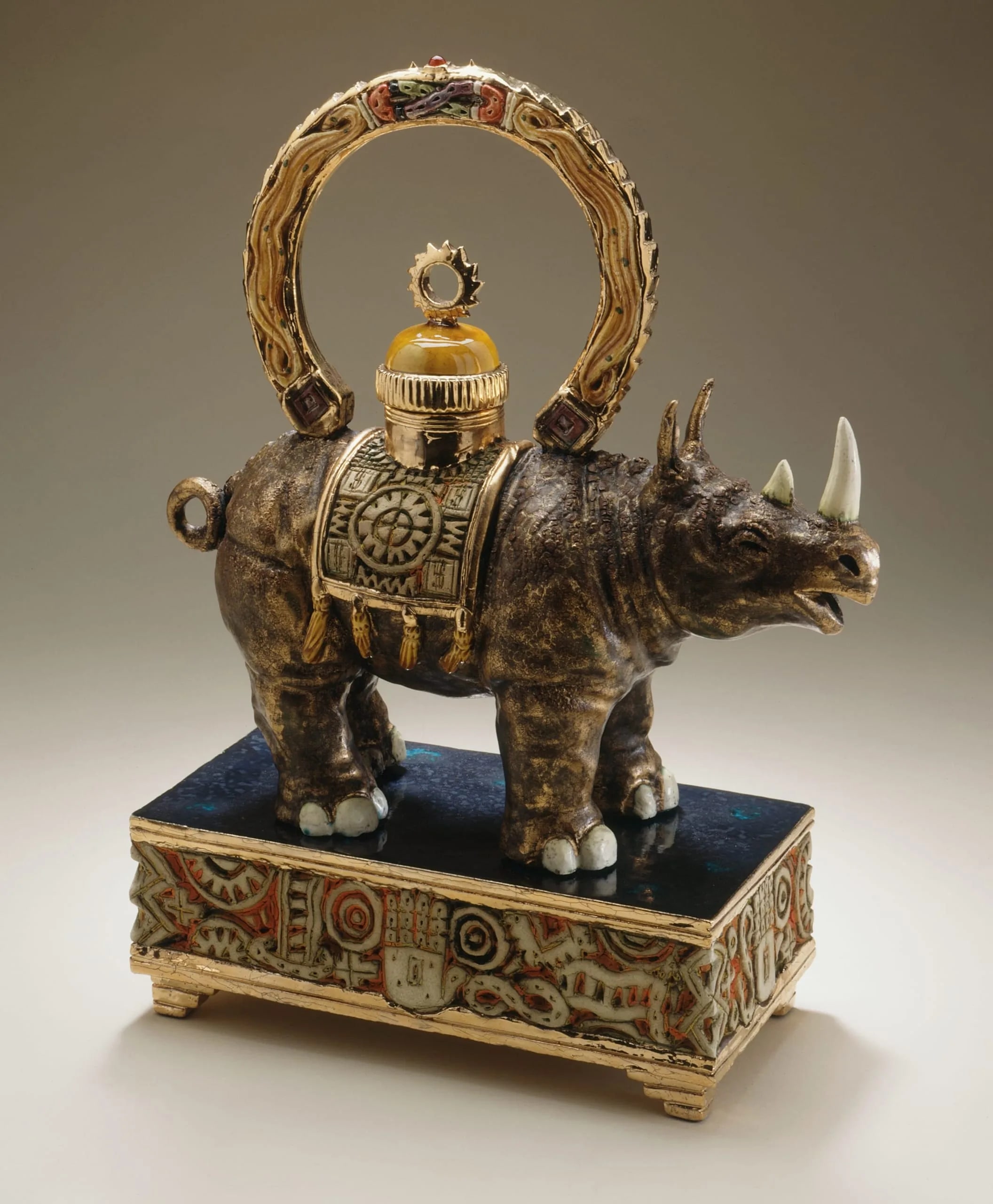 Golden Rhino (Teapot)