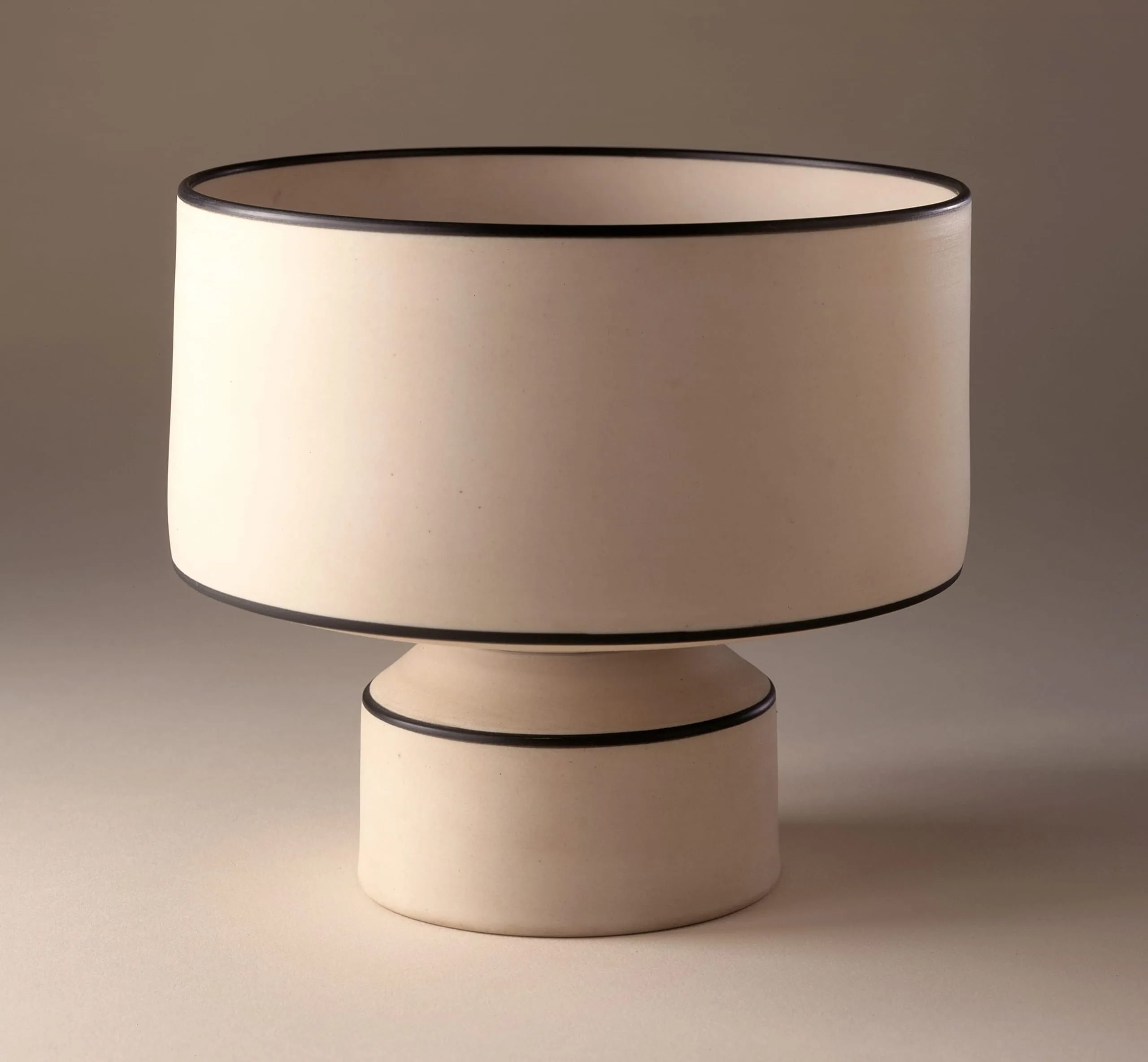 White Pedestal Bowl