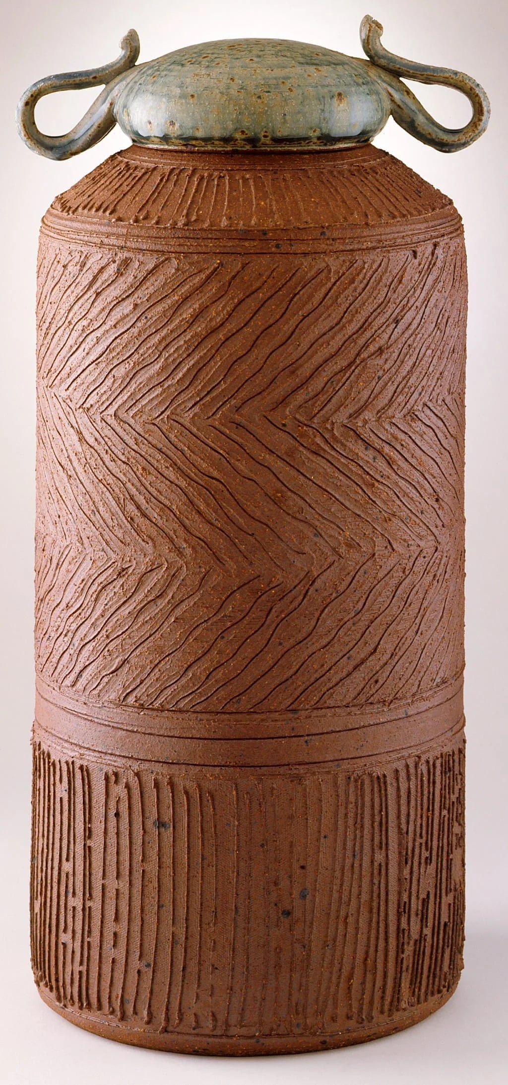 Jar with Elephant Trunk Lid