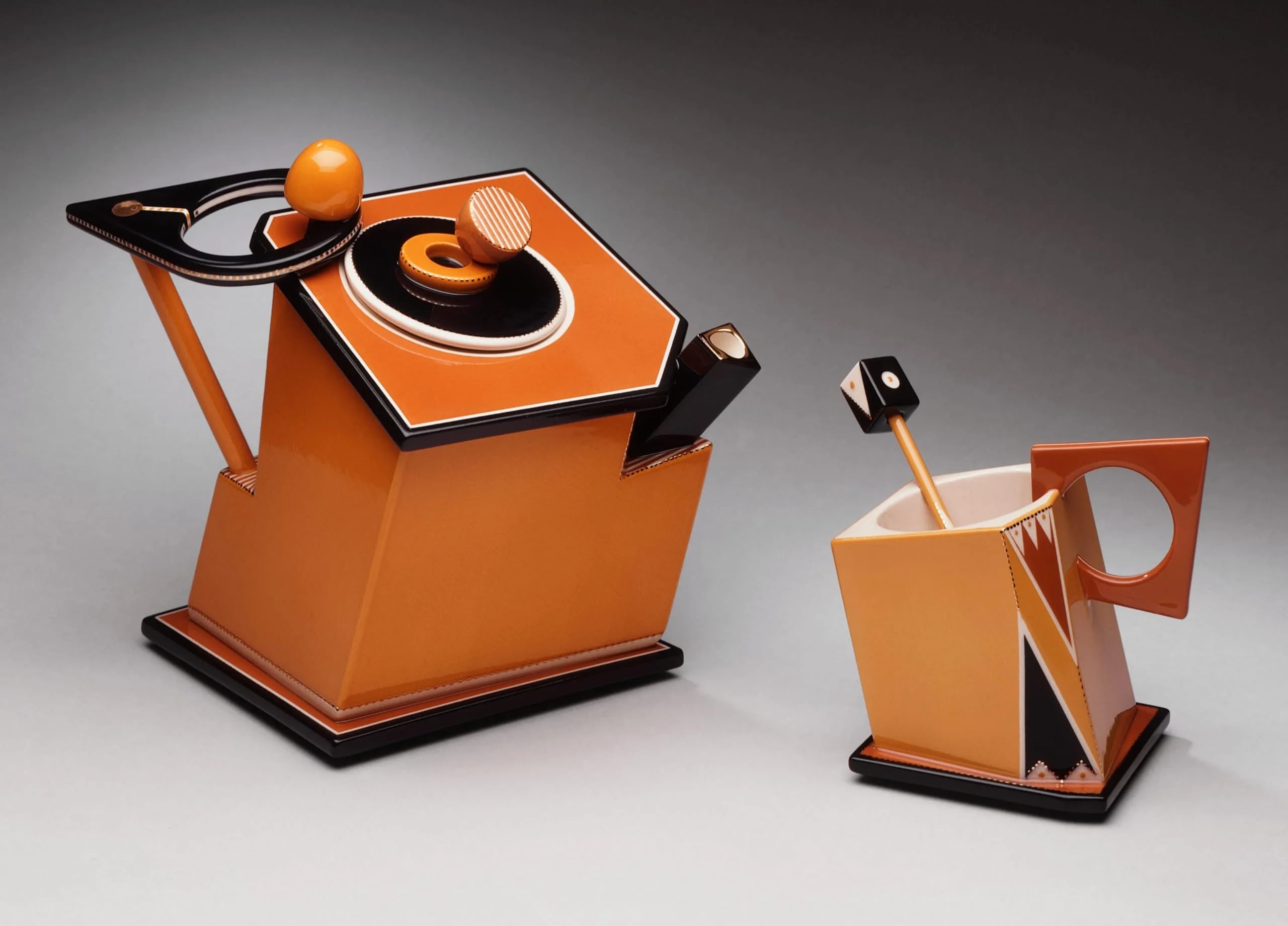 Butterscotch Teapot and Teacup