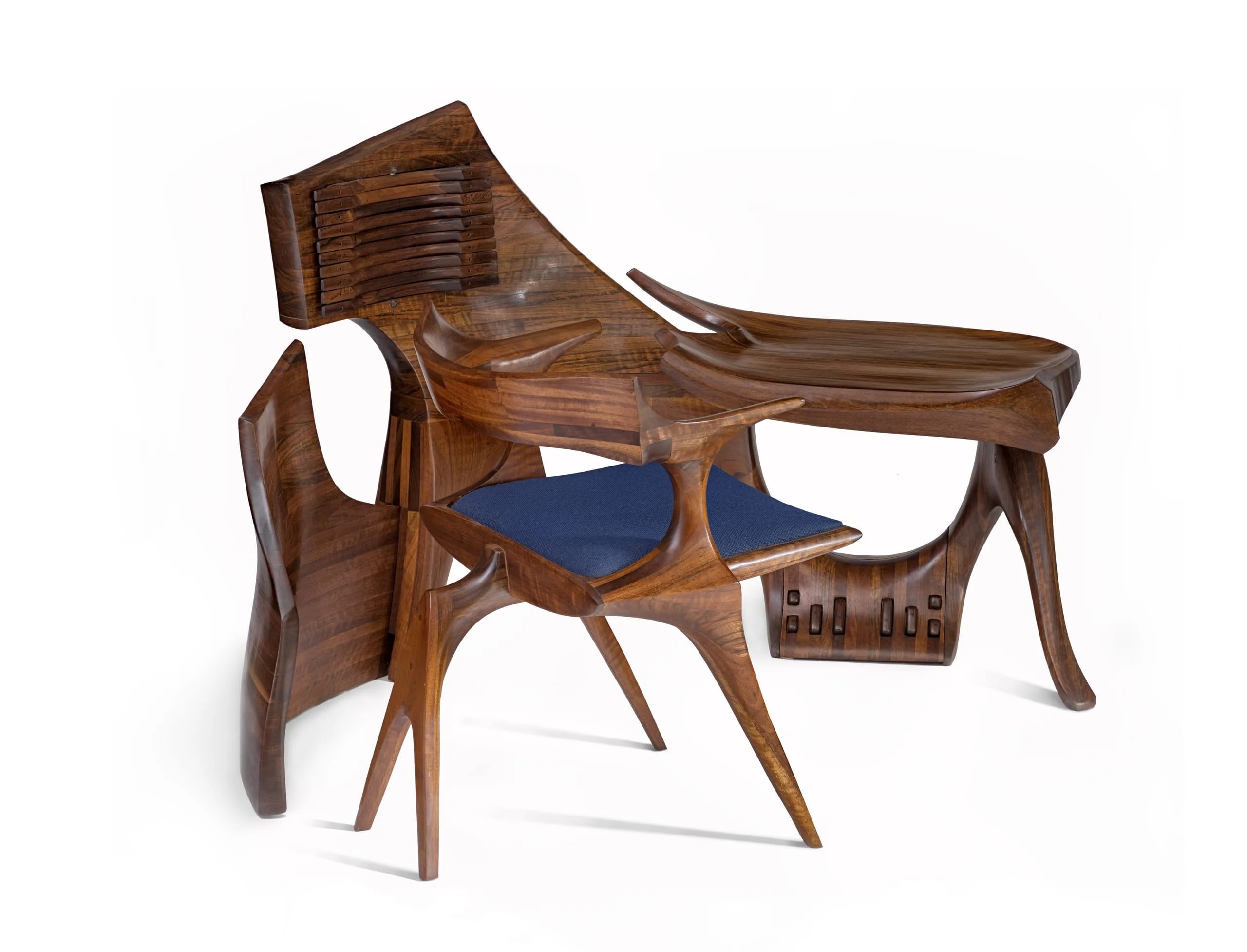 Organ/desk and chair