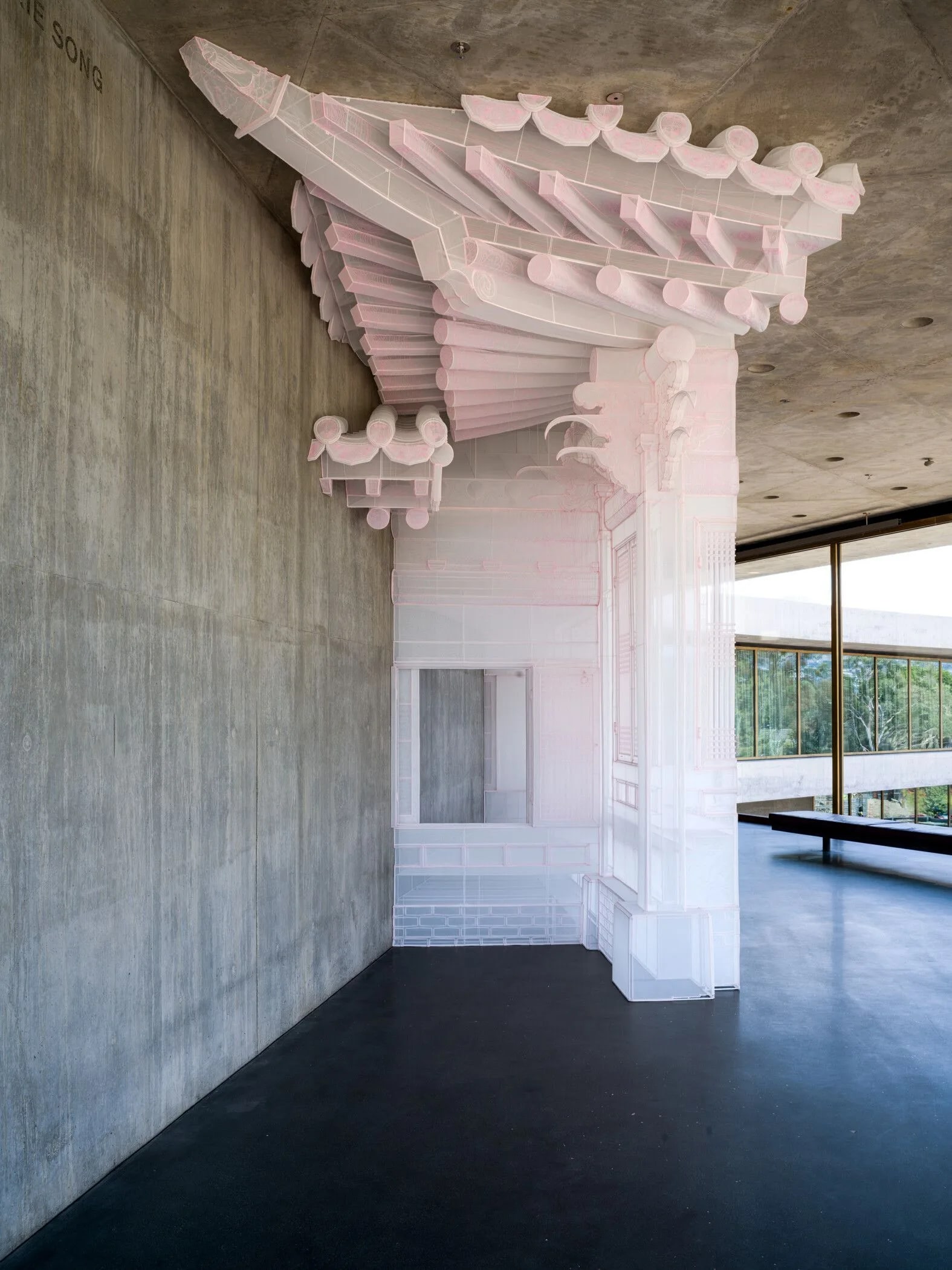 Do Ho Suh :Jagyeongjeon Hall, Gyeongbok Palace/The Queen Mother's Palace