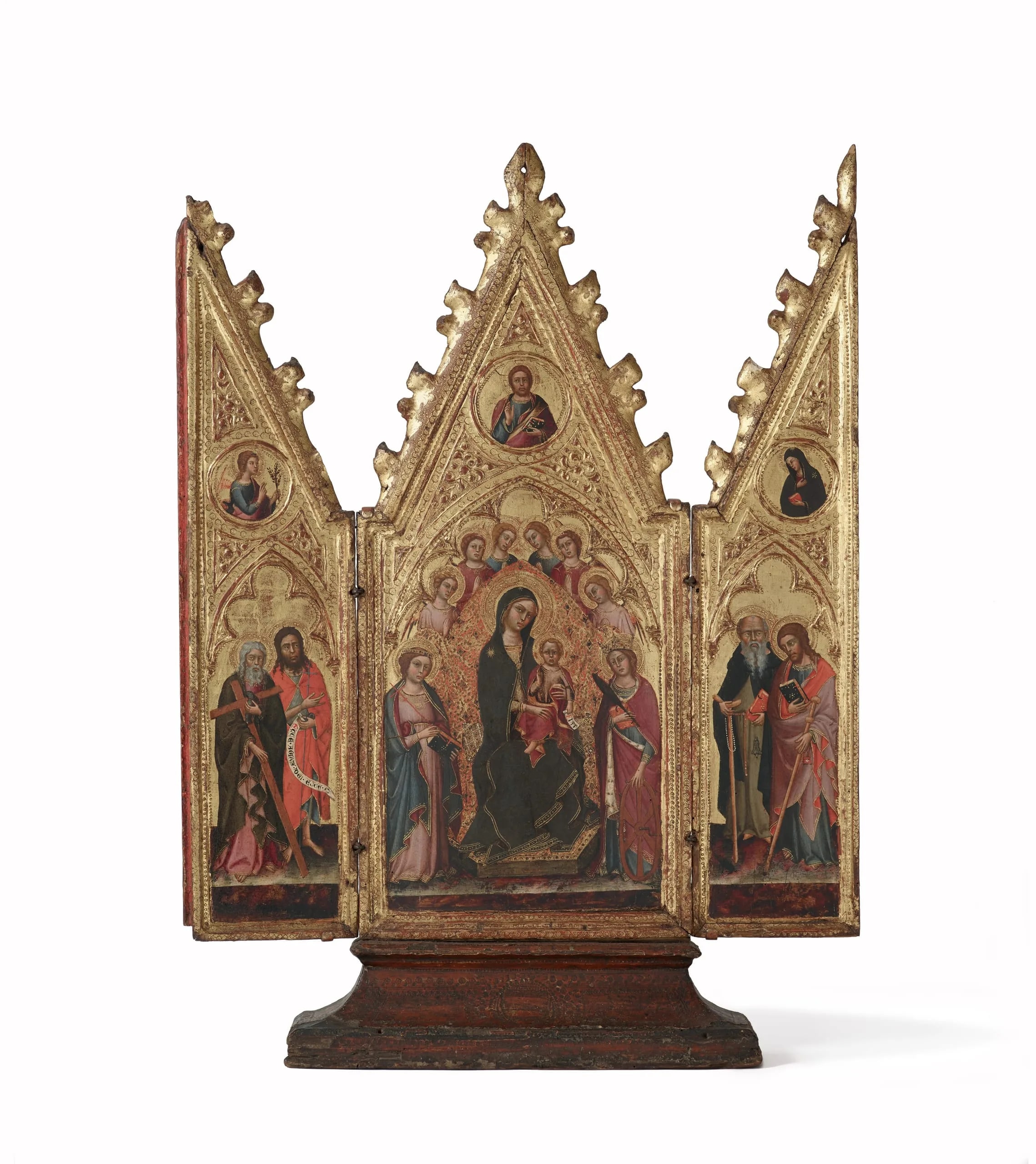 Virgin and Child Enthroned with Angels and Saints; the Redeemer; the Annunciation