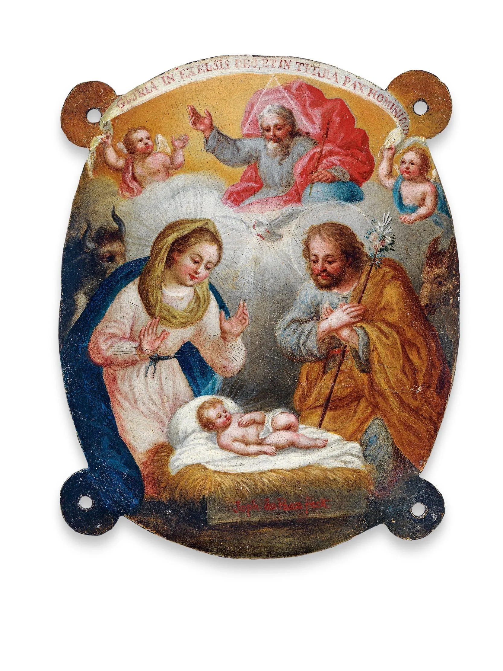 Friar’s Badge with the Nativity (Medallón de fraile con la Natividad)