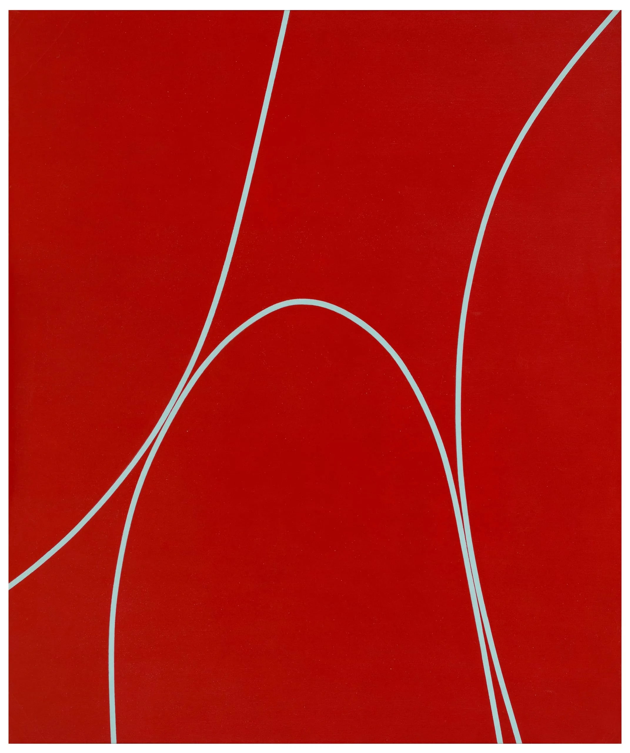 Hardedge Line Painting