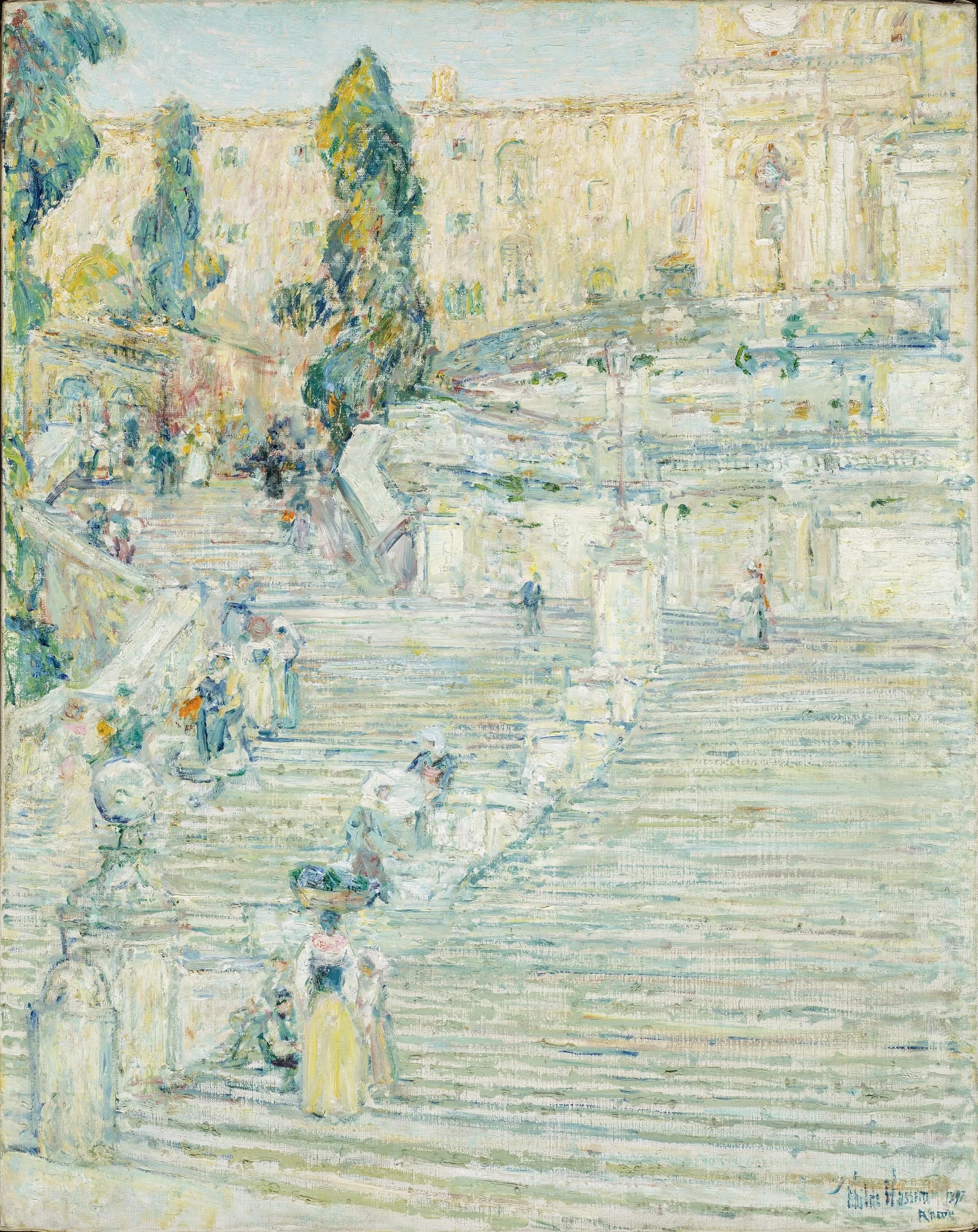 The Spanish Stairs, Rome
