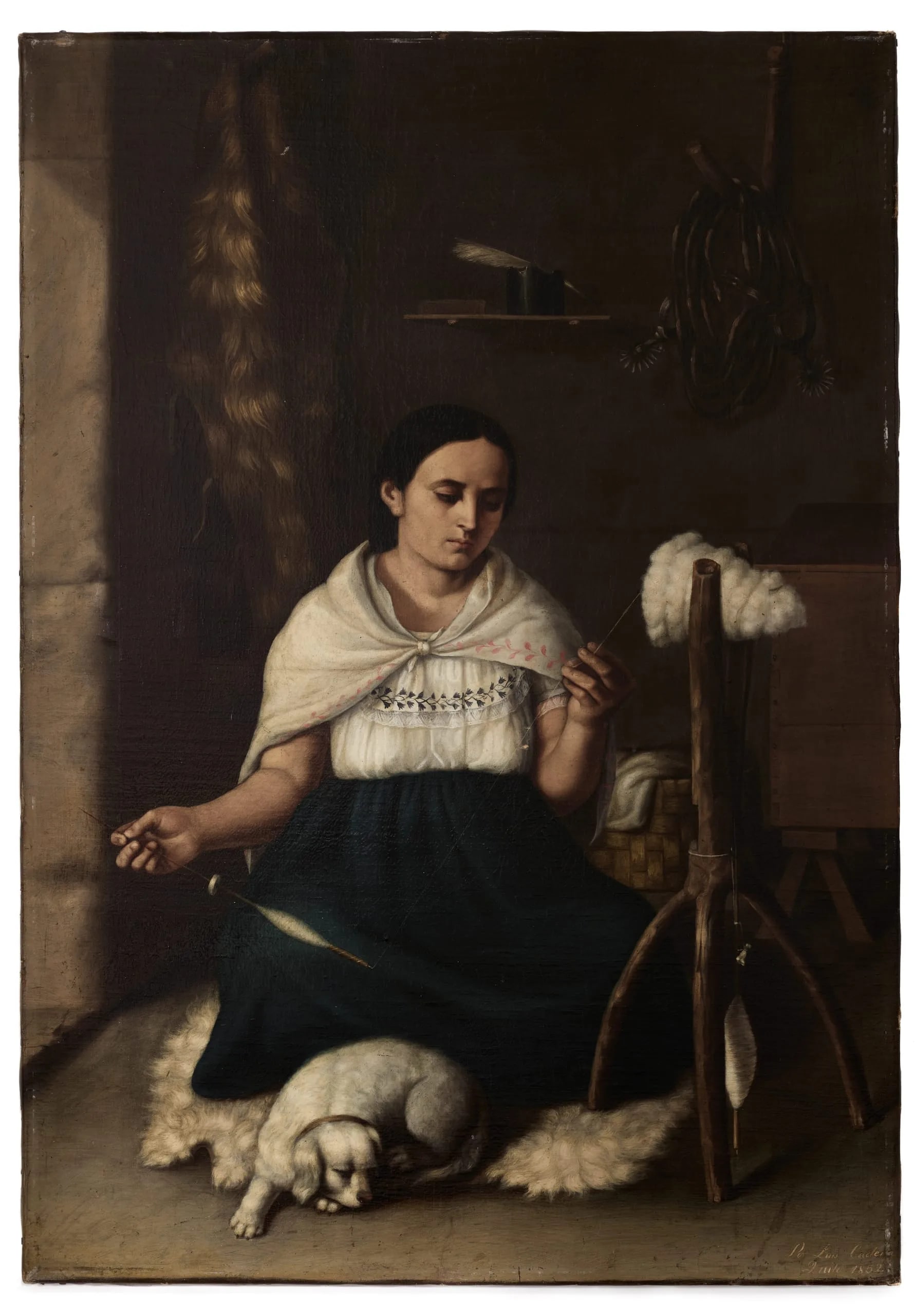 Spinning Peasant (Campesina hilandera)