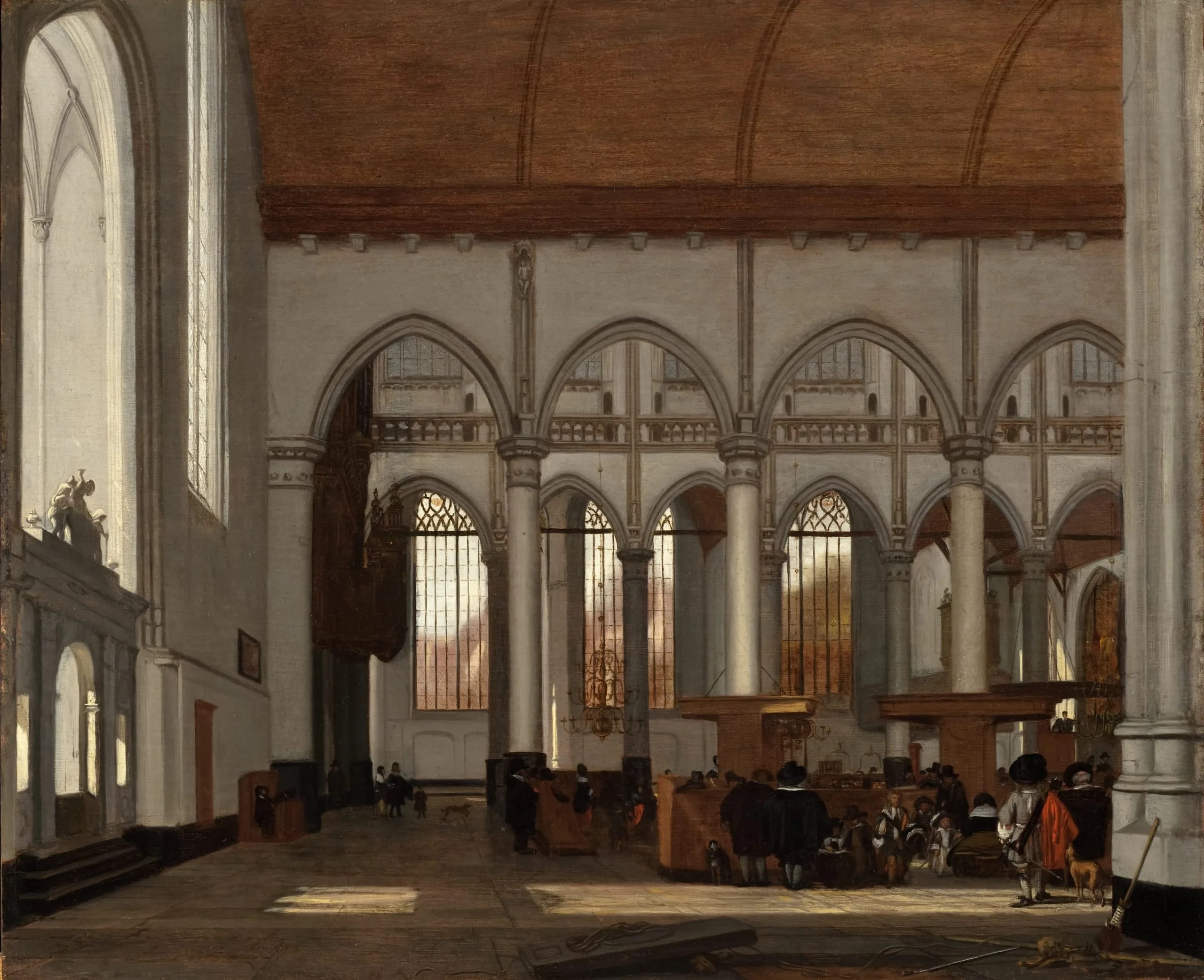 Interior of the Oude Kerk, Amsterdam