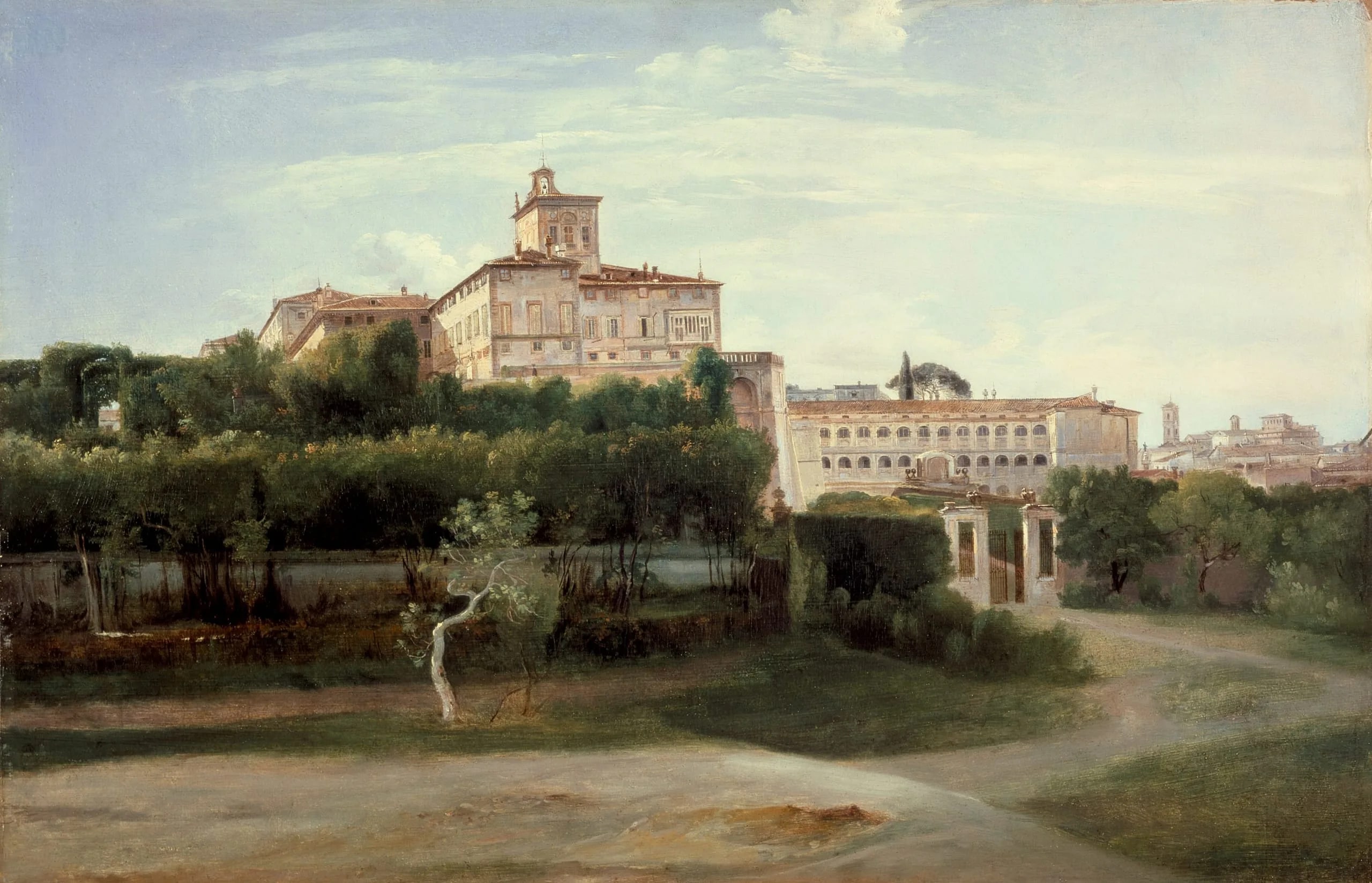 View of the Quirinal Palace, Rome