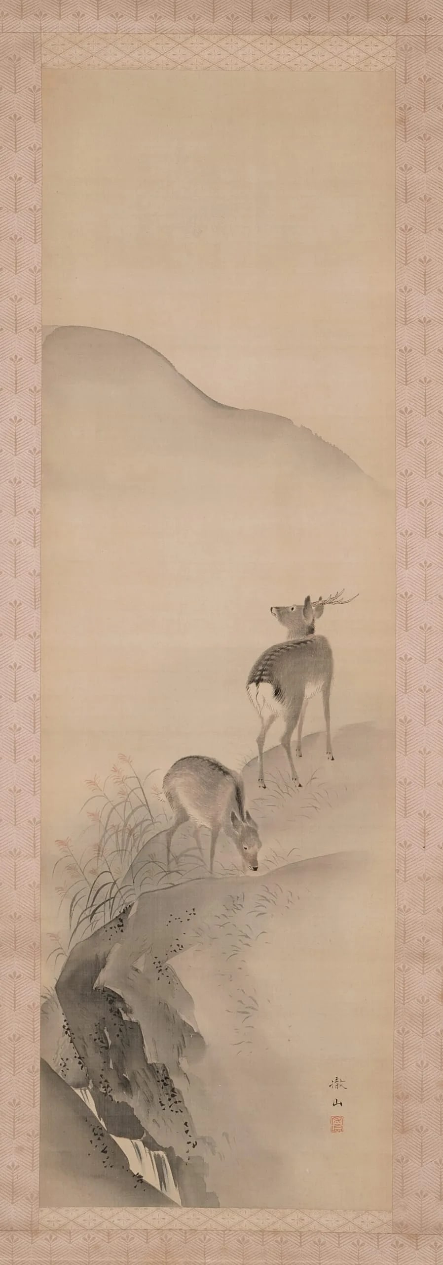 Deer in an Autumn Landscape