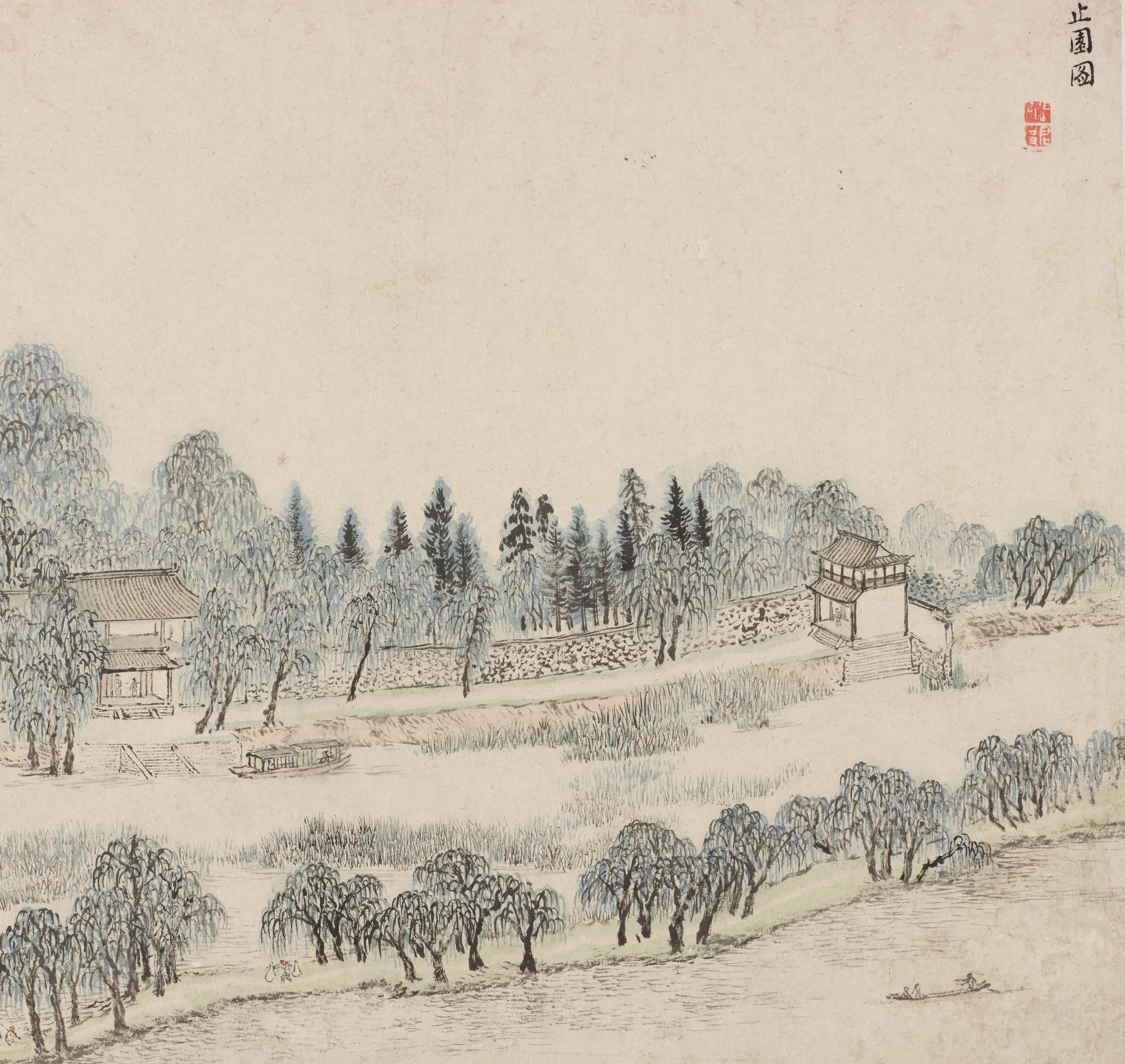Painting of Zhi Garden [Zhi Yuan Tu]