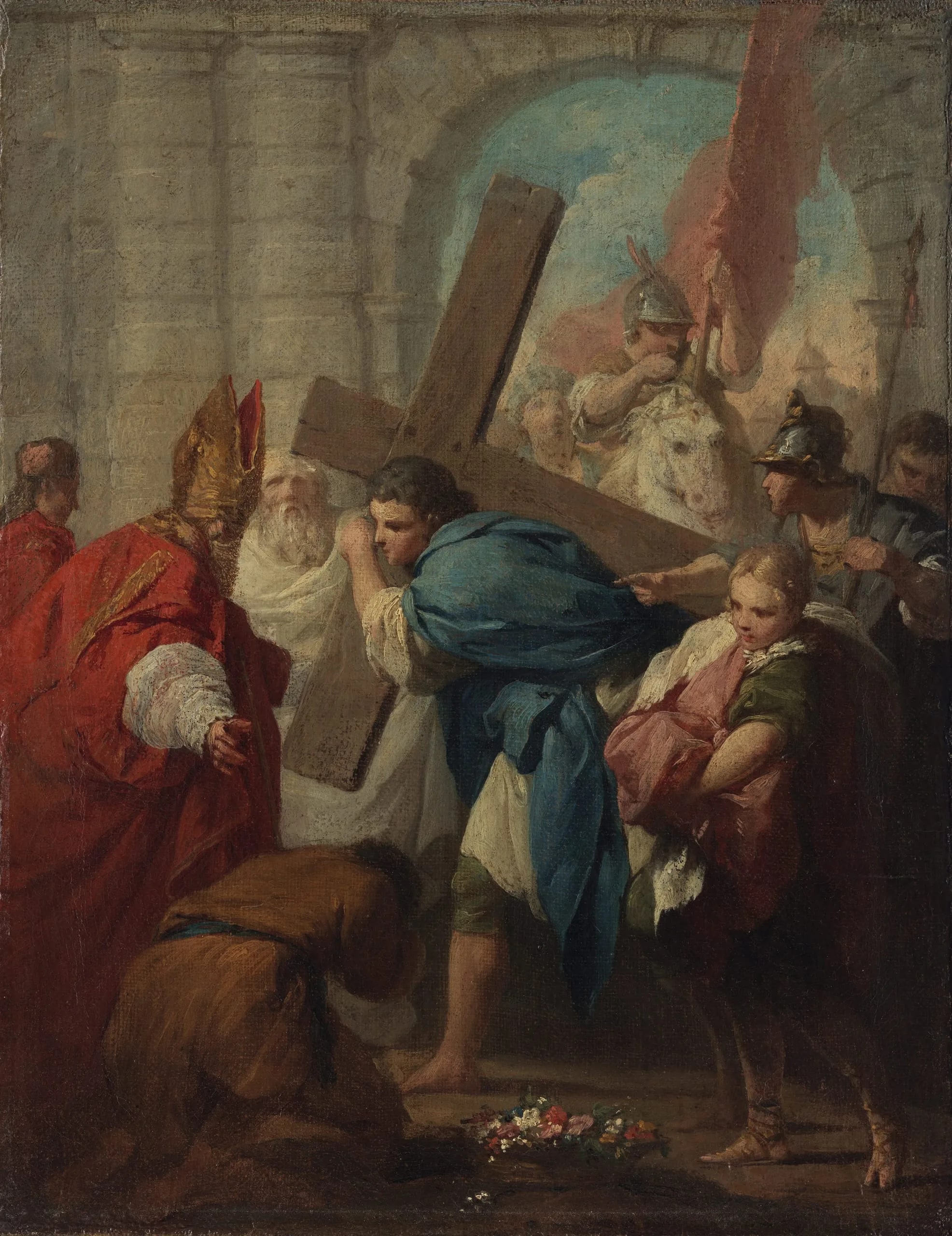 The Emperor Heraclius Carrying the Cross