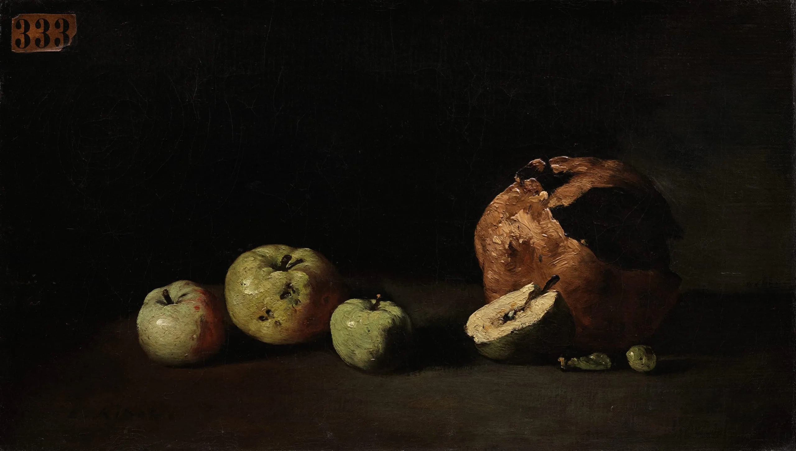 Still Life with Apples and a Pomegranate