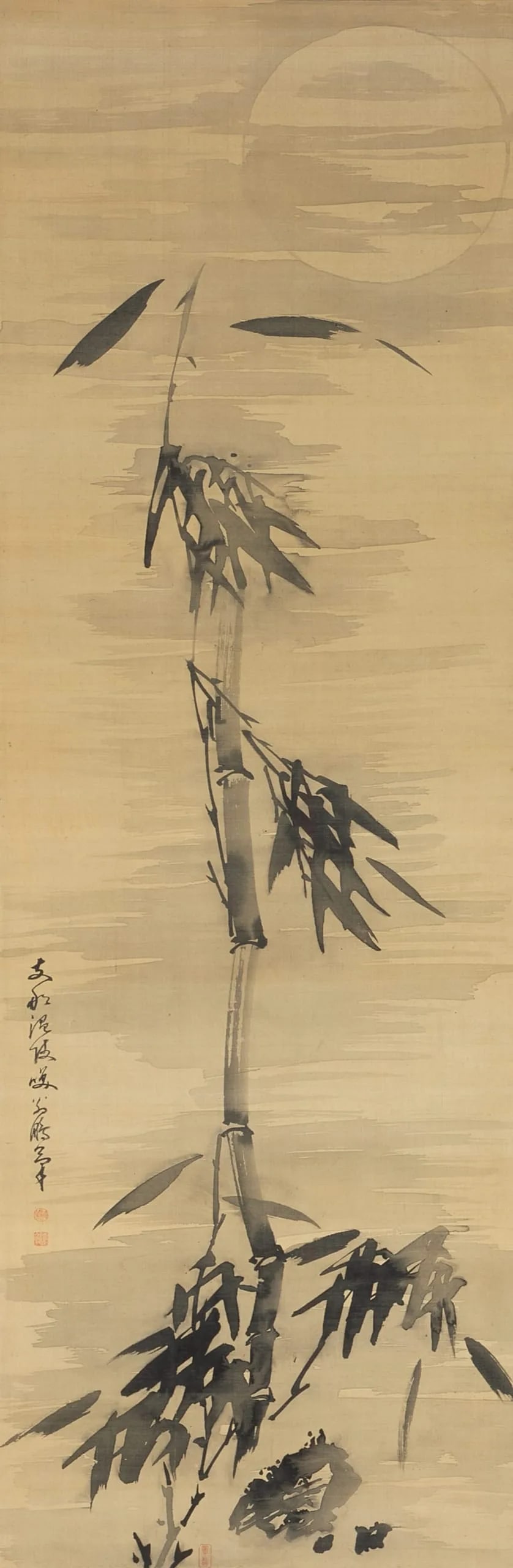 Bamboo in Moonlight