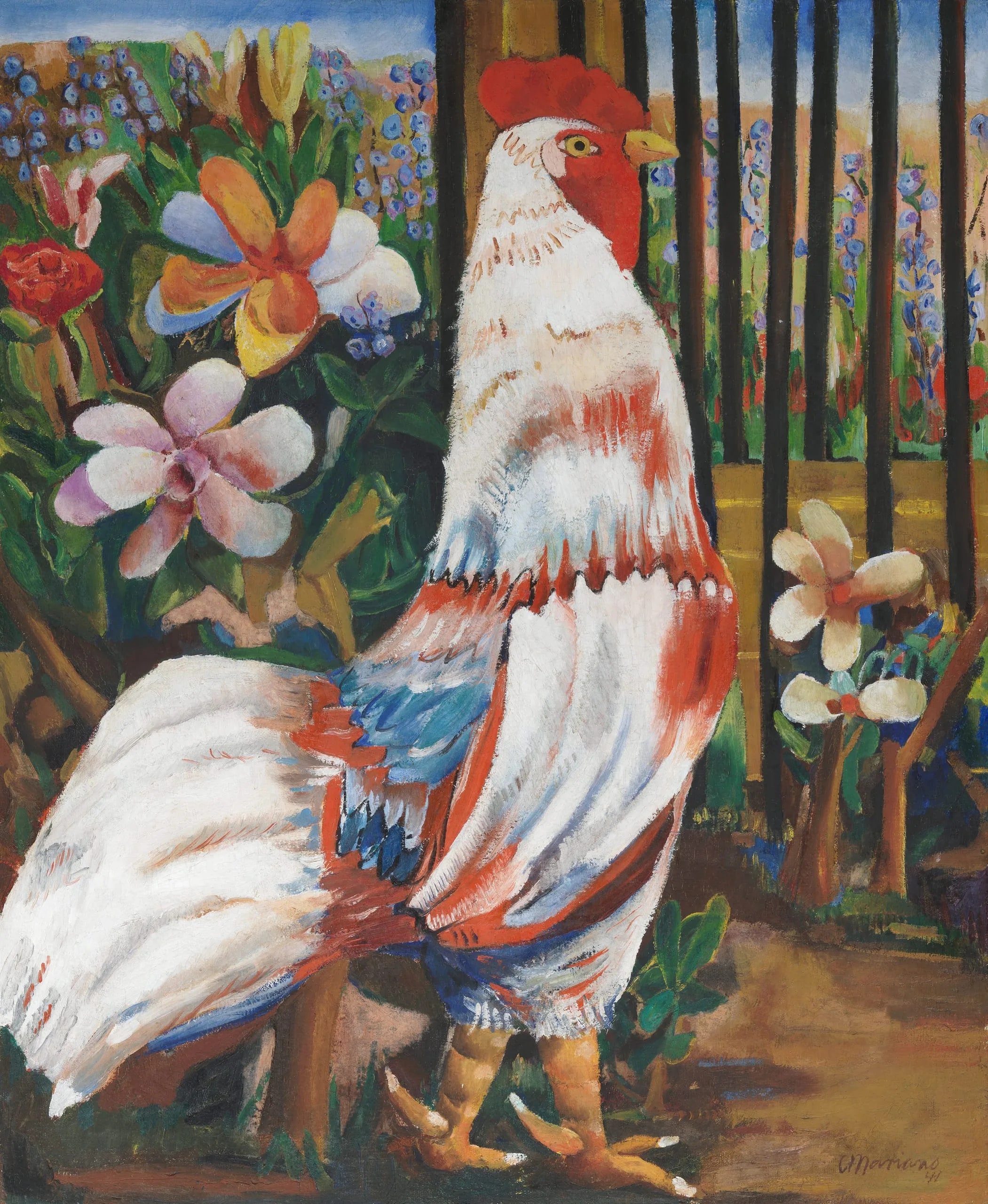 The Painted Cock (El gallo pintado)