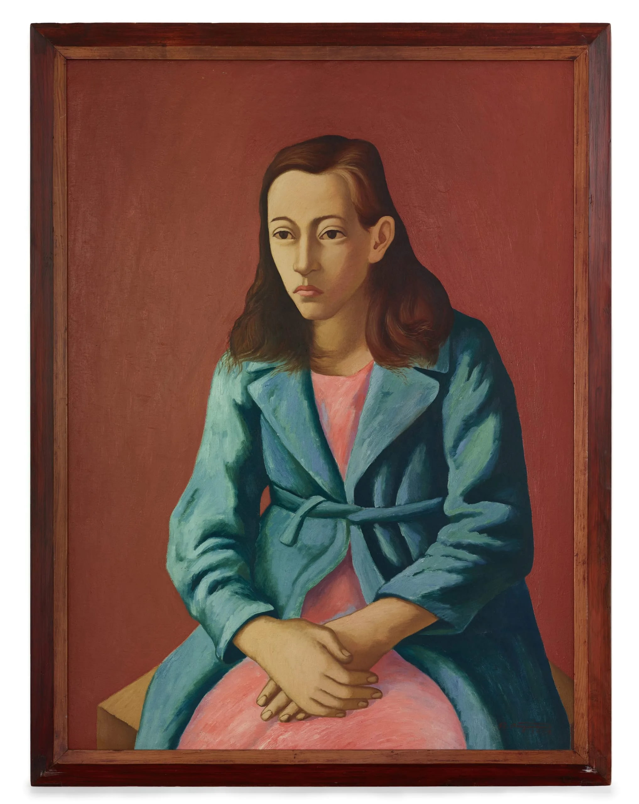 Girl with Green Coat (La muchacha del abrigo verde)