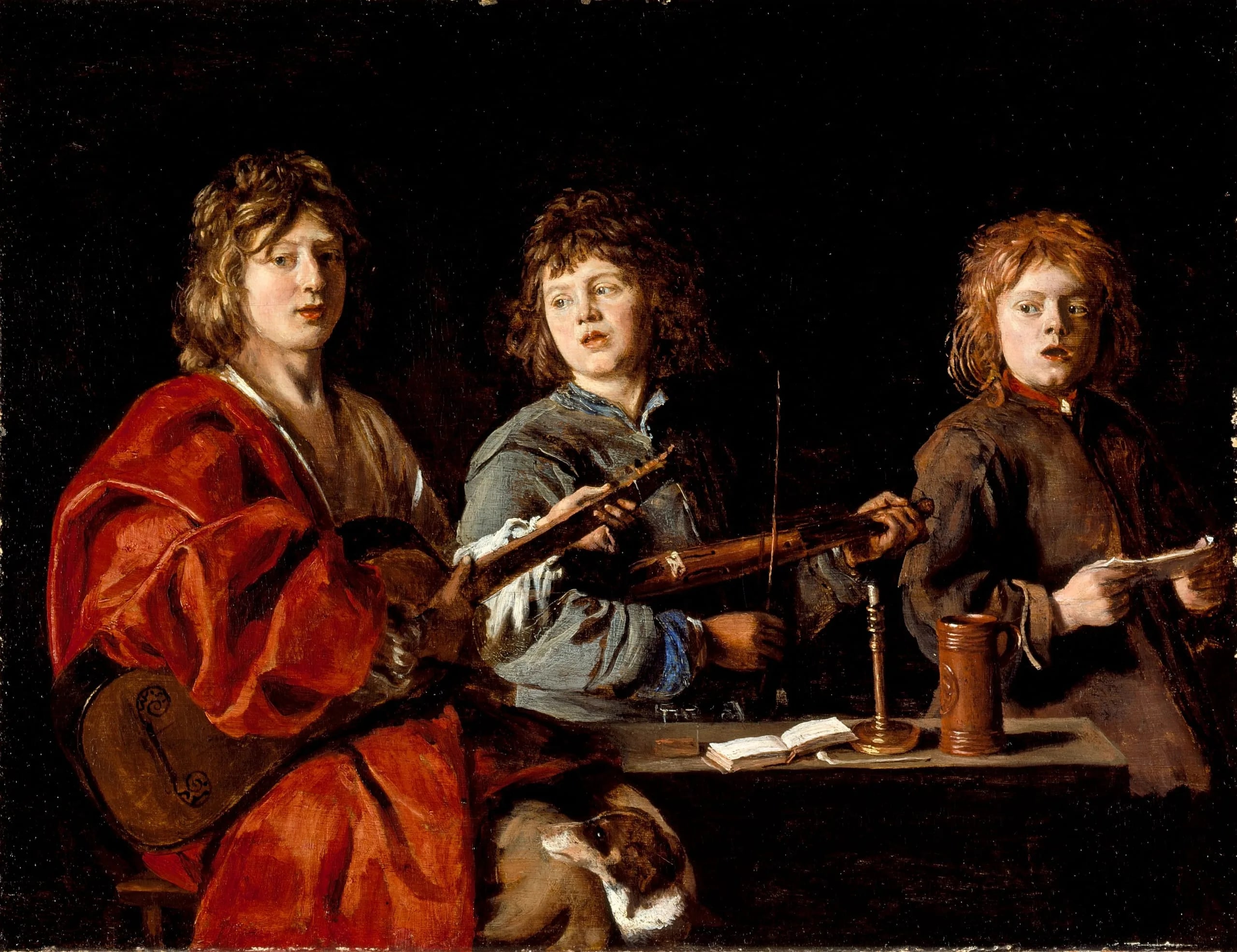 Three Young Musicians