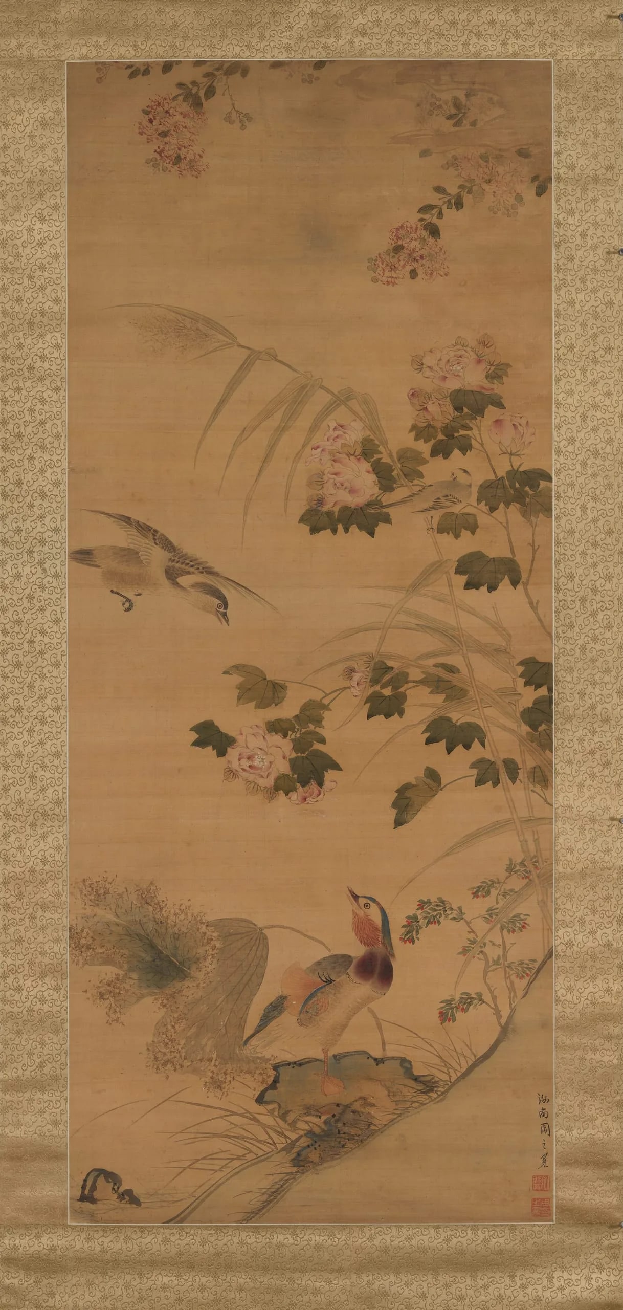 Flowers and Birds