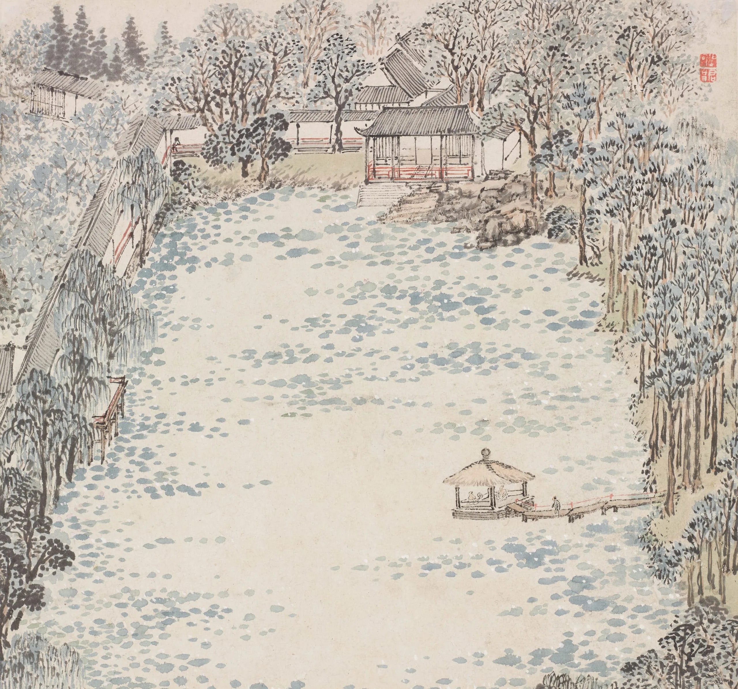 Painting of Zhi Garden [Zhi Yuan Tu]