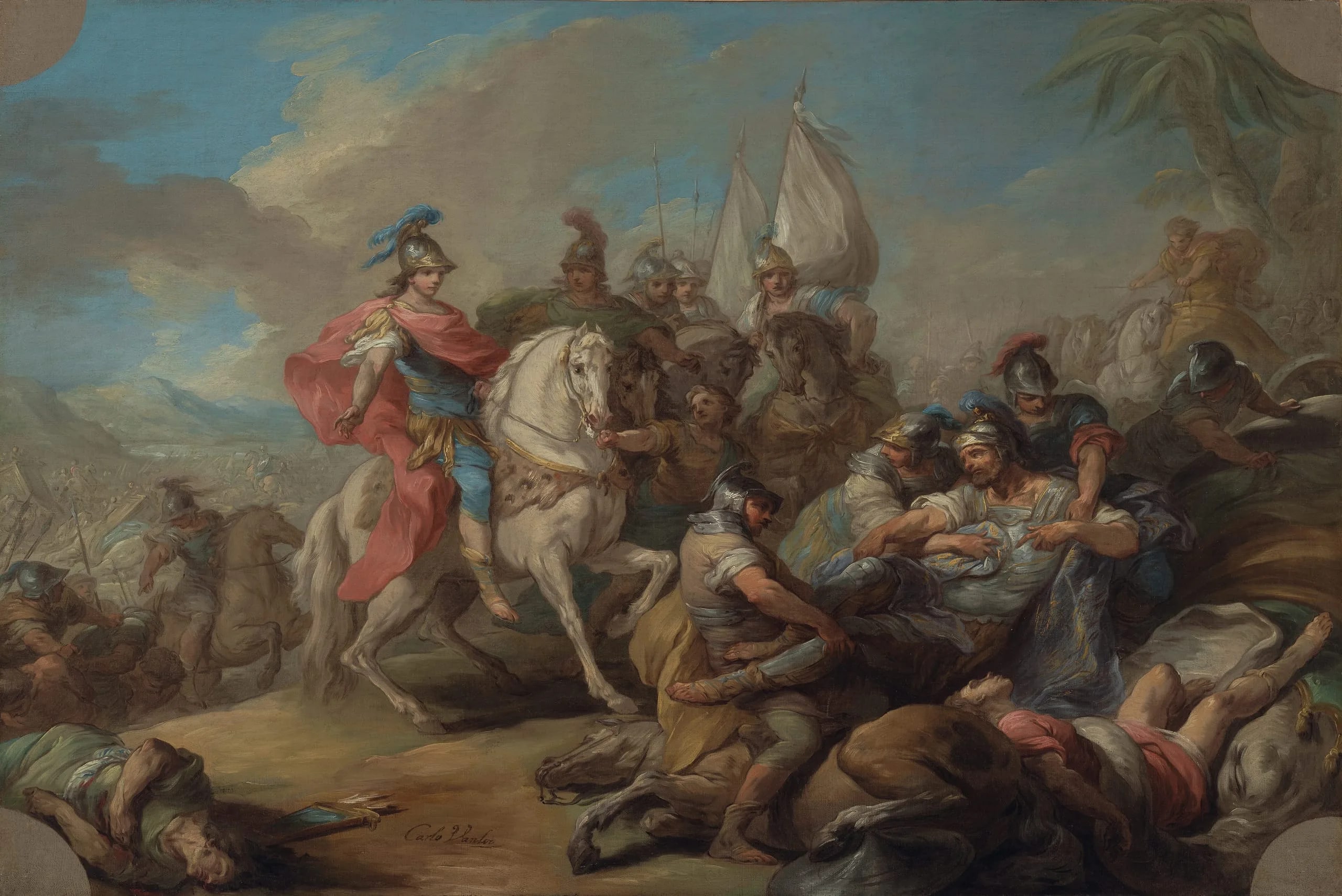 The Victory of Alexander over King Porus