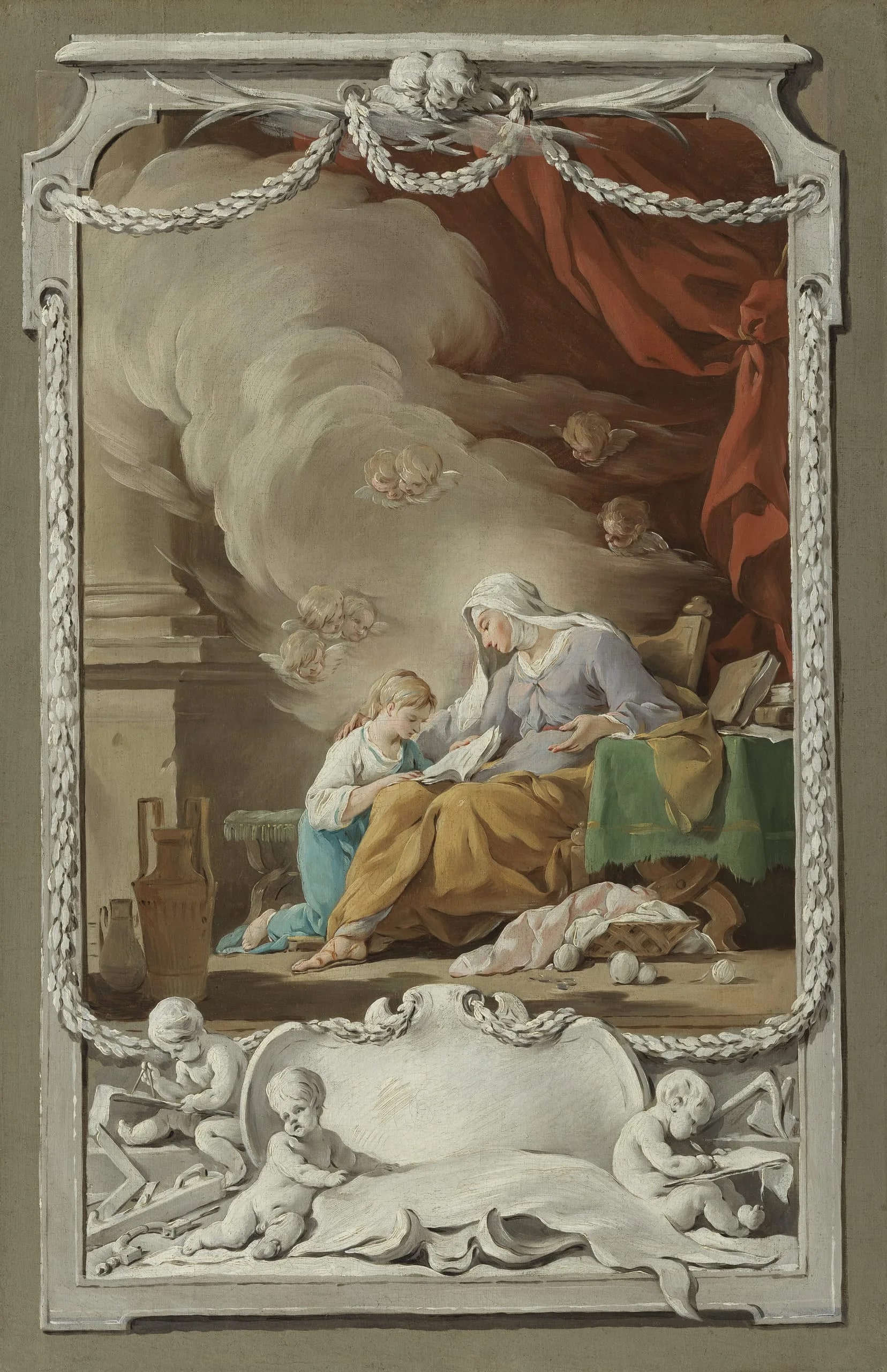 St. Anne Revealing to the Virgin the Prophecy of Isaiah