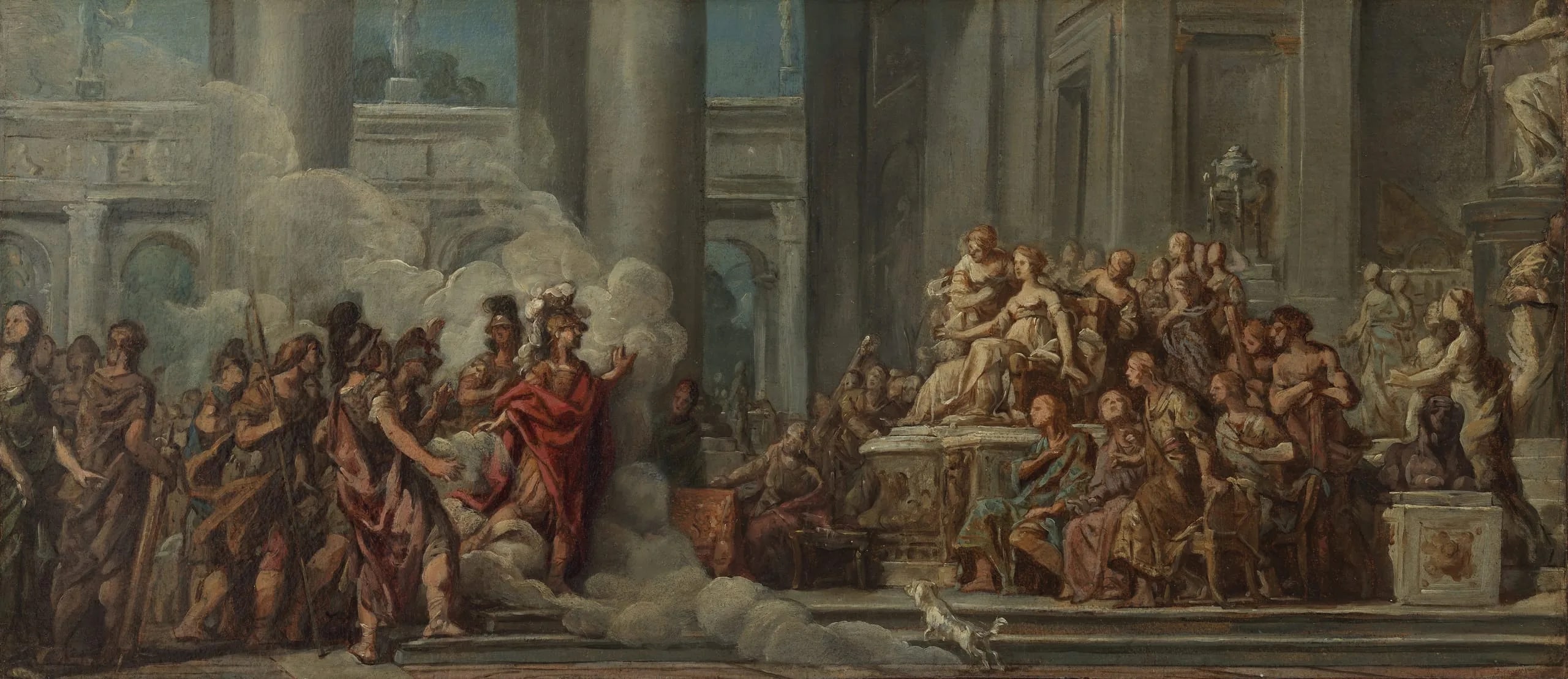 The Arrival of Aeneas in Carthage