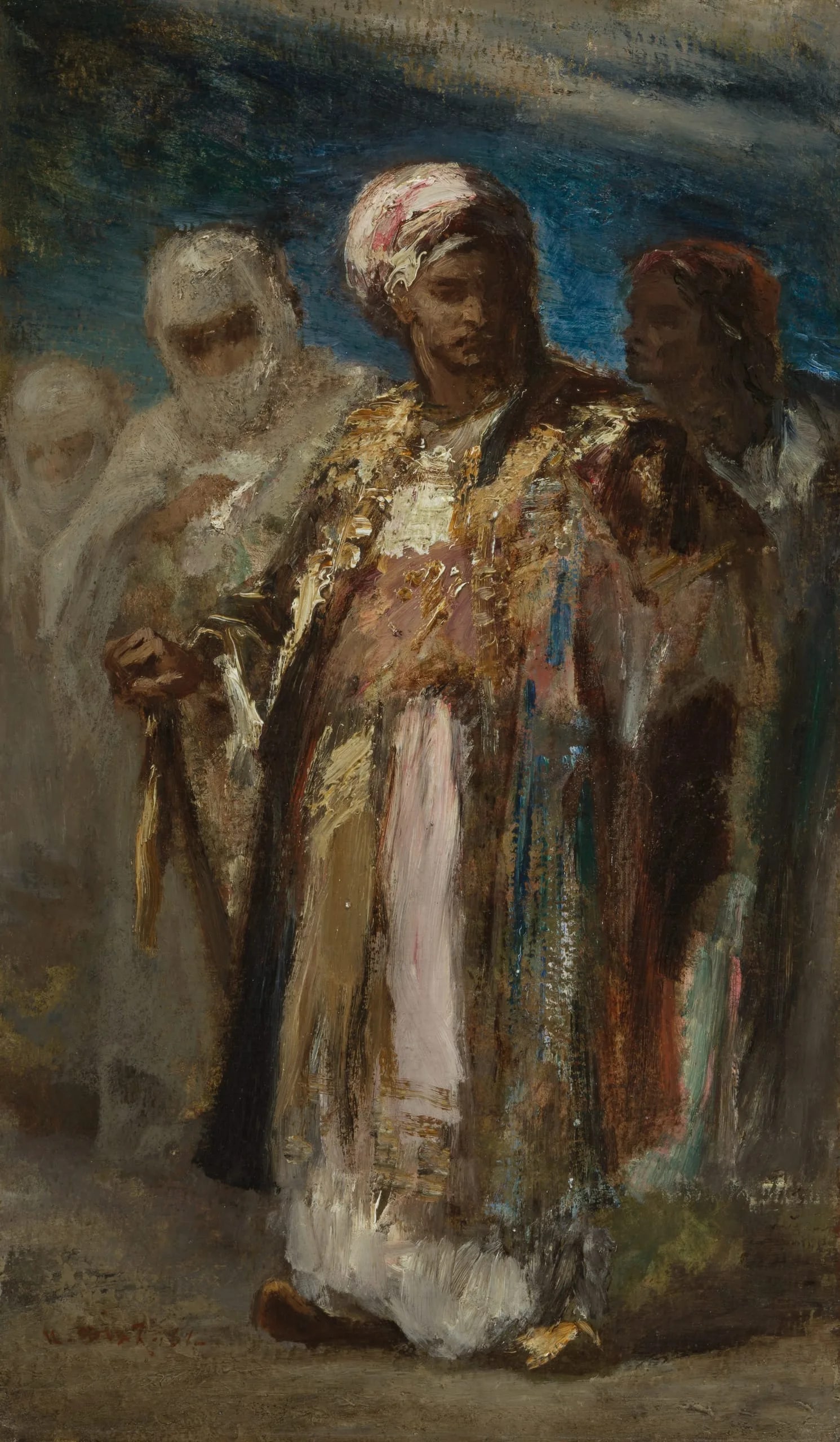 Men in Oriental Costumes