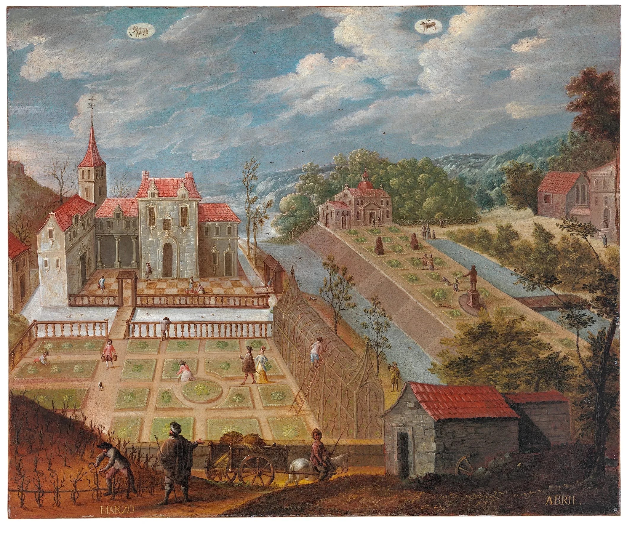 The Twelve Months of the Year, March–April (Los doce meses del año, marzo-abril)