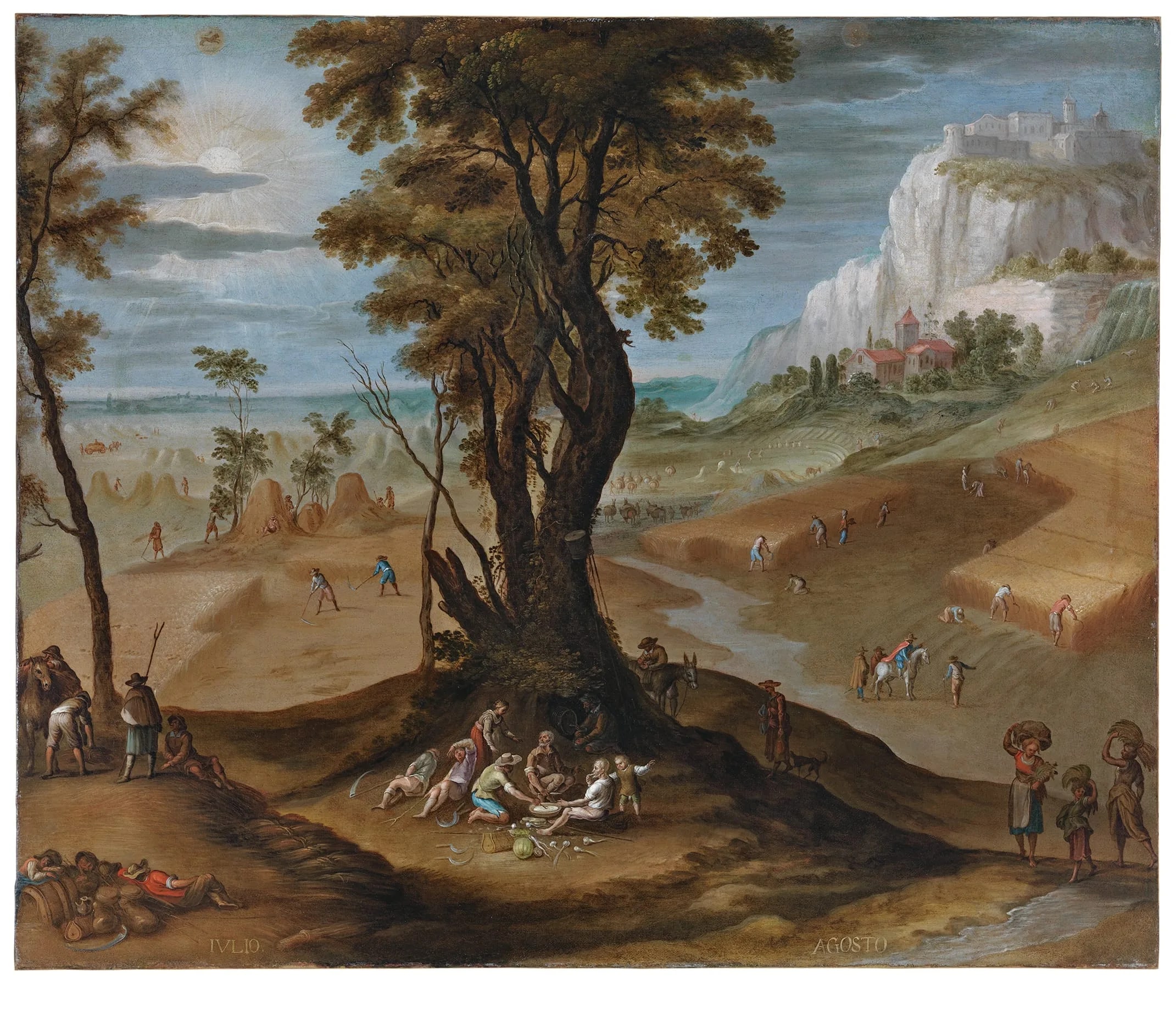The Twelve Months of the Year, July–August (Los doce meses del año, julio-agosto)
