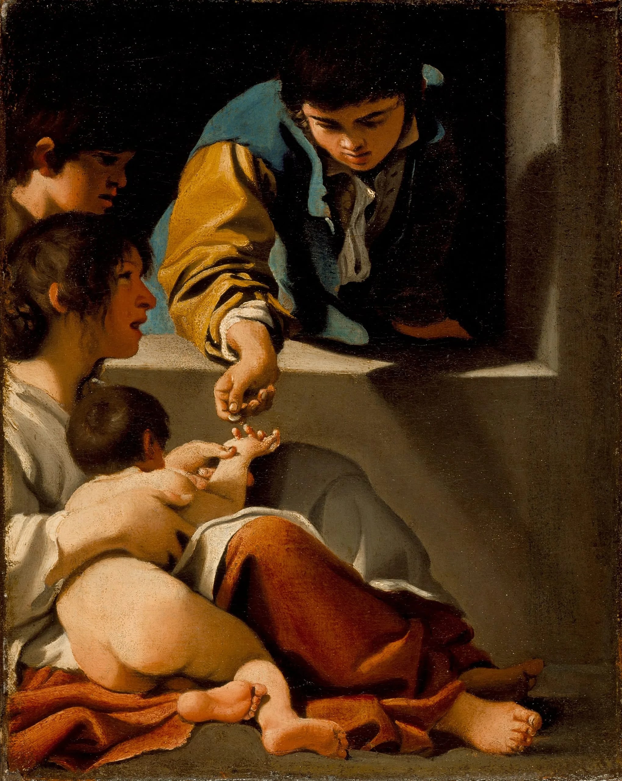 Study for the 'The Charity of St. Elizabeth'
