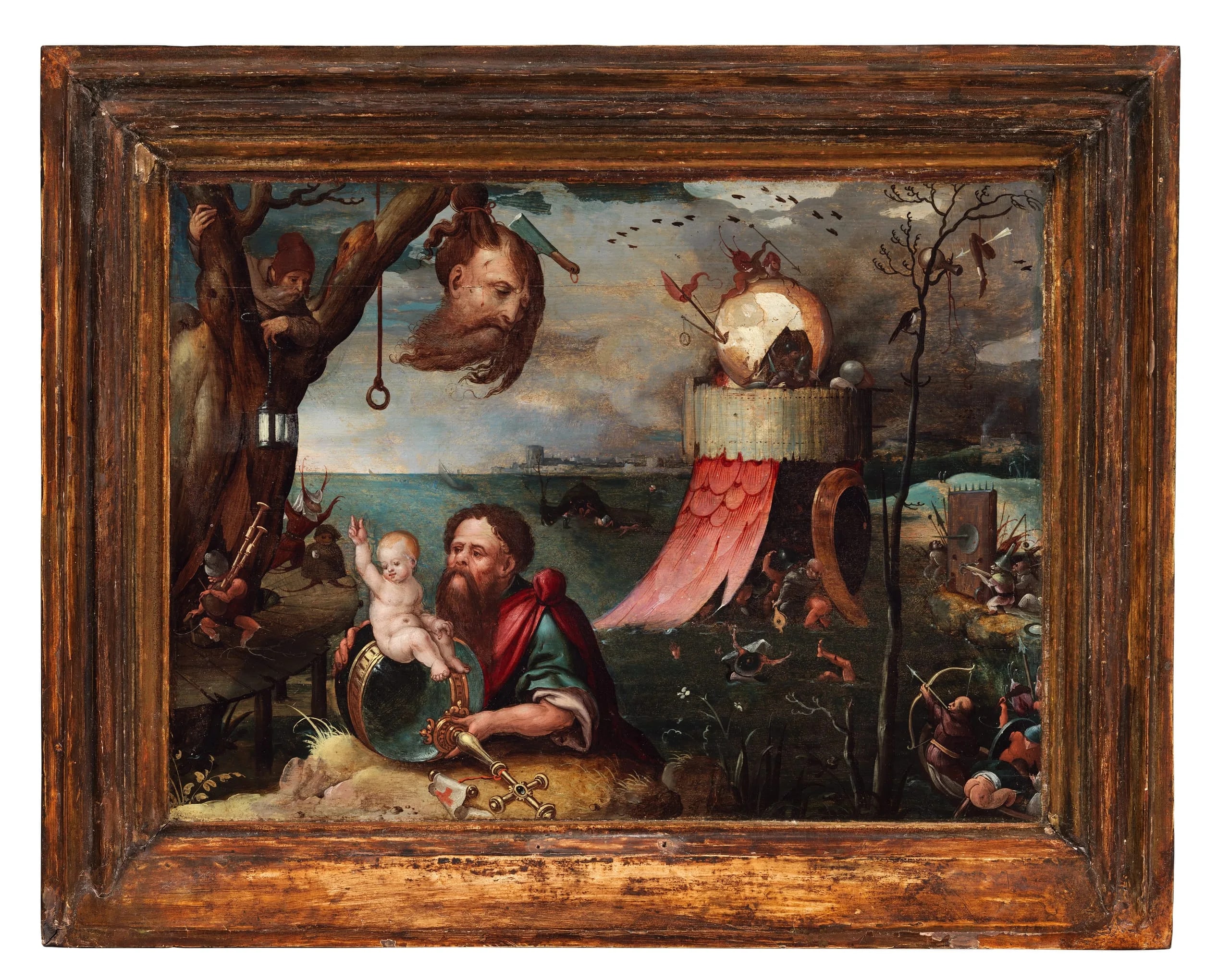 Saint Christopher and the Christ Child