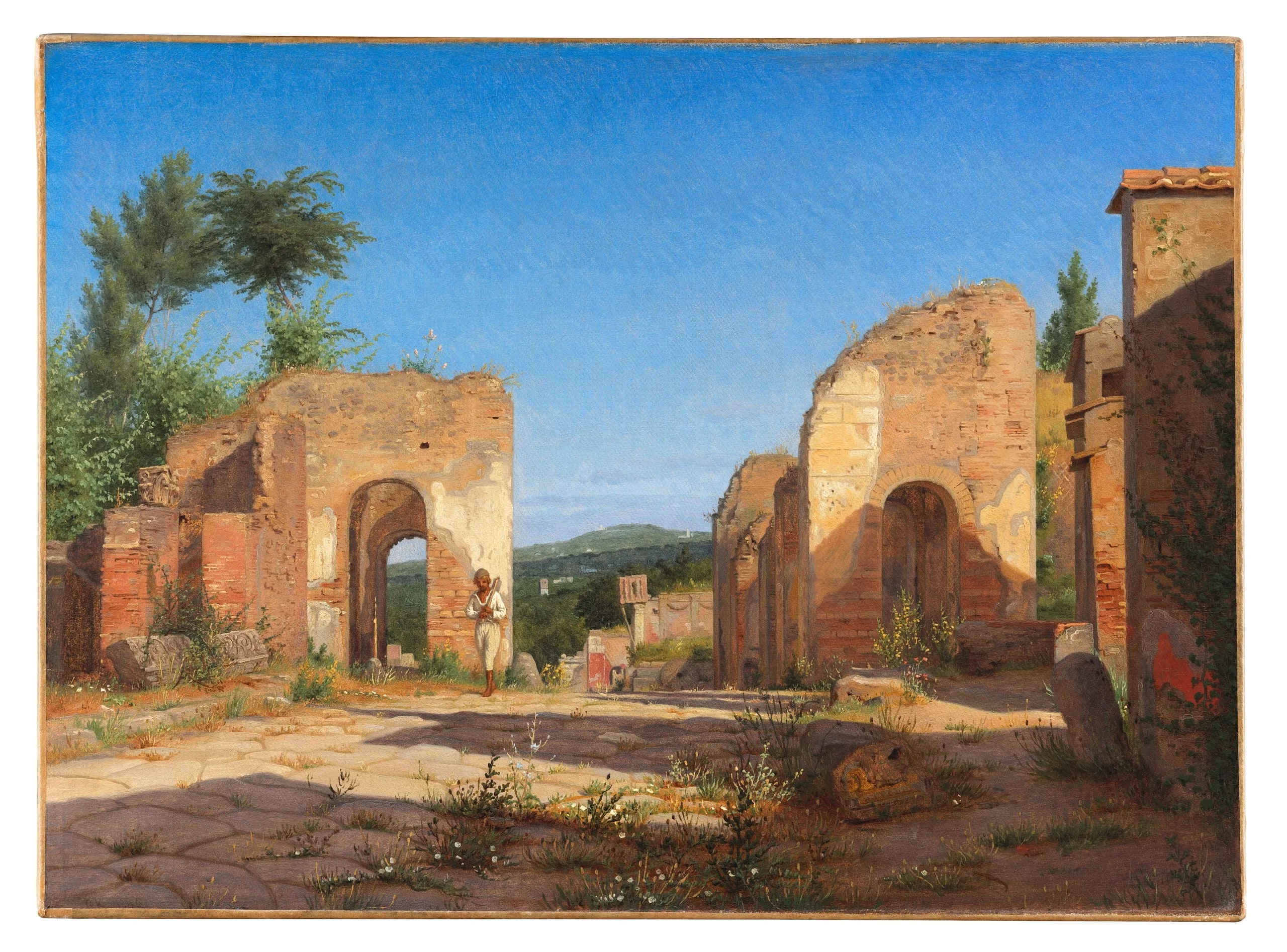 Gateway in the Via Sepulcralis in Pompeii
