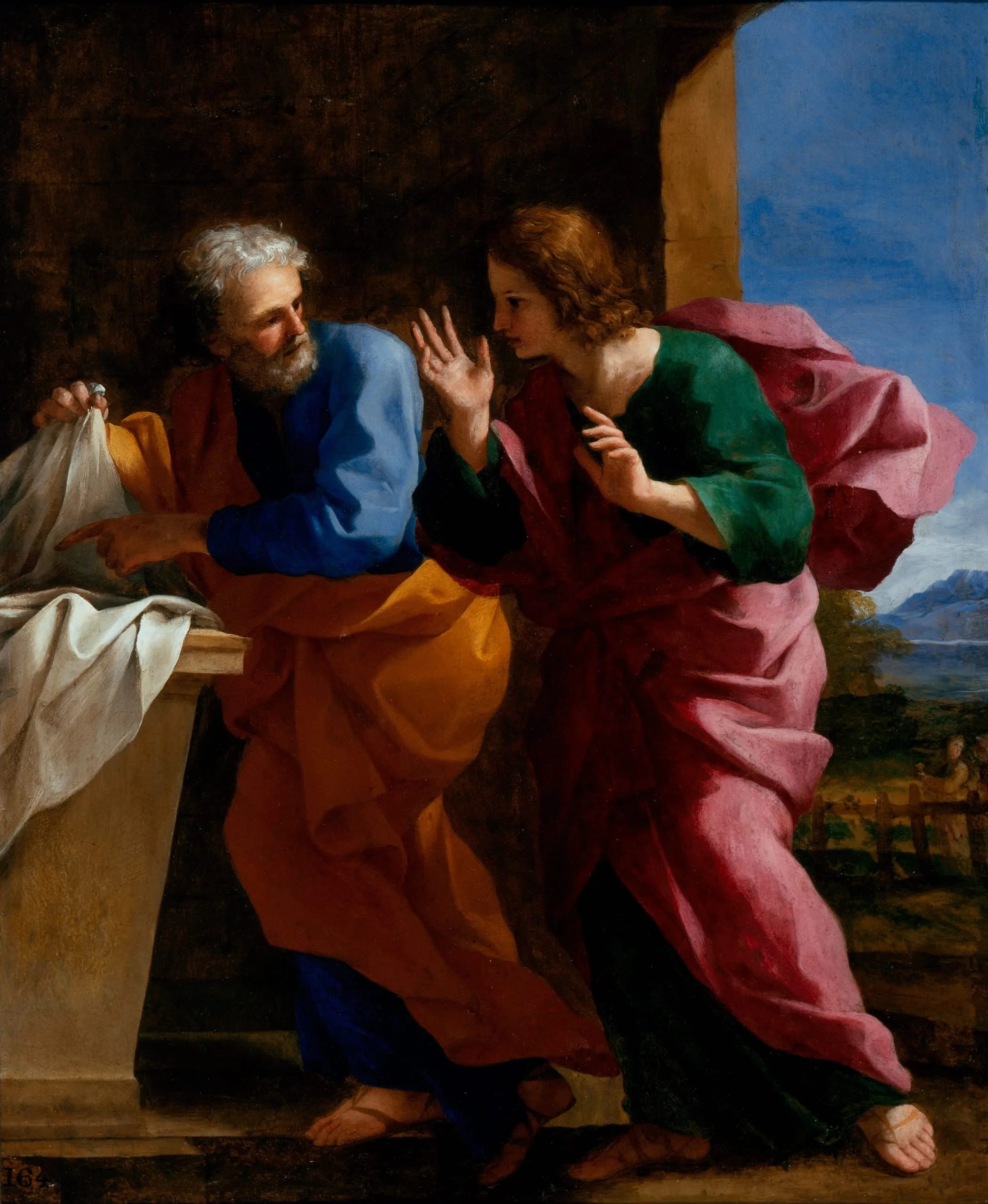 St. John and St. Peter at Christ's Tomb