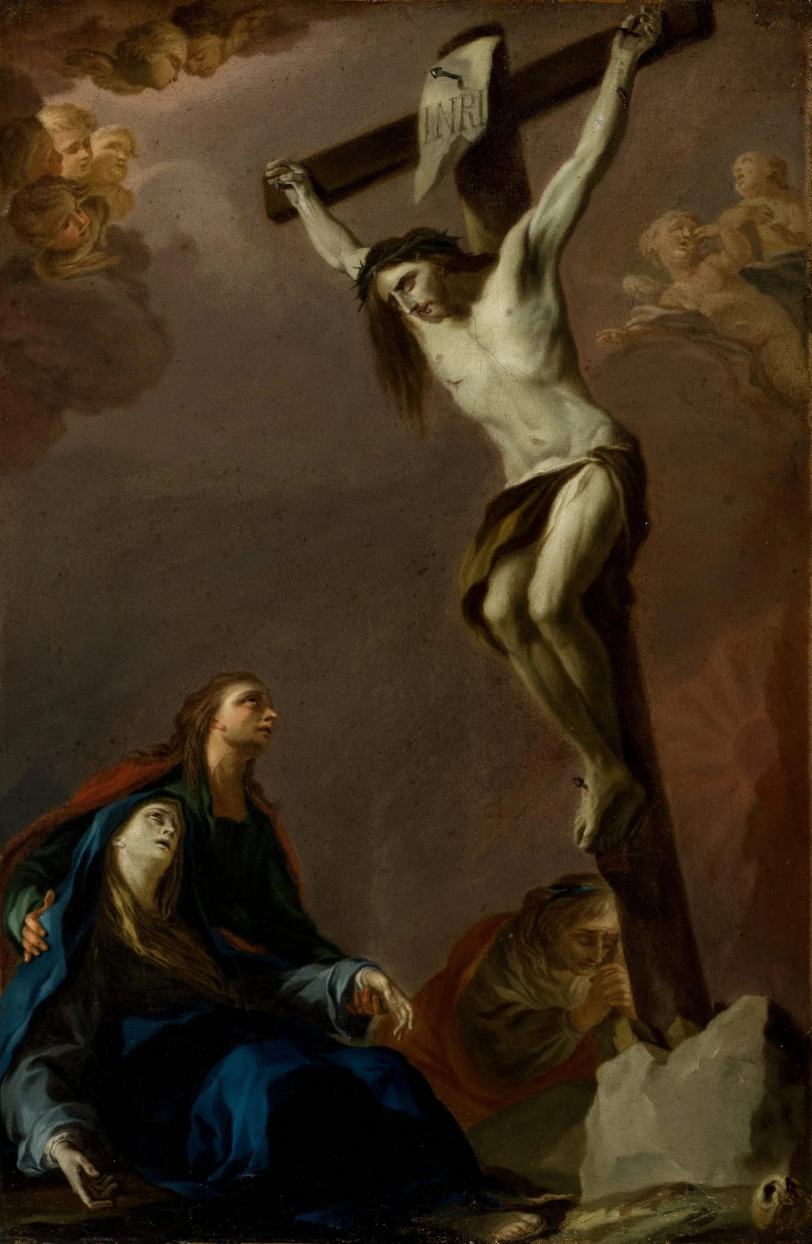 Modello for an Altarpiece of 'The Crucifixion with the Virgin, Mary Magdalen, and Saint John'