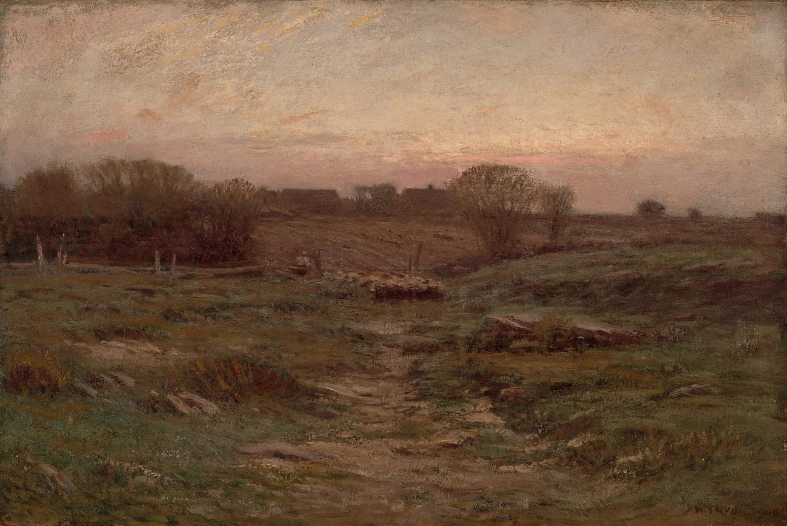Landscape (Sheep in the Valley)